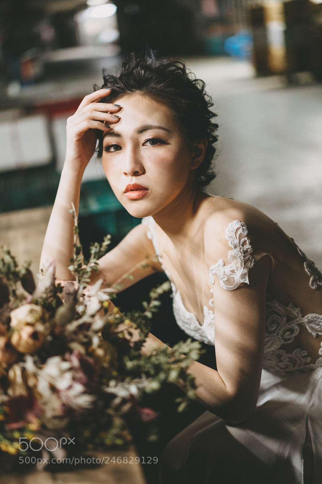 Sony a9 sample photo. Bride photography