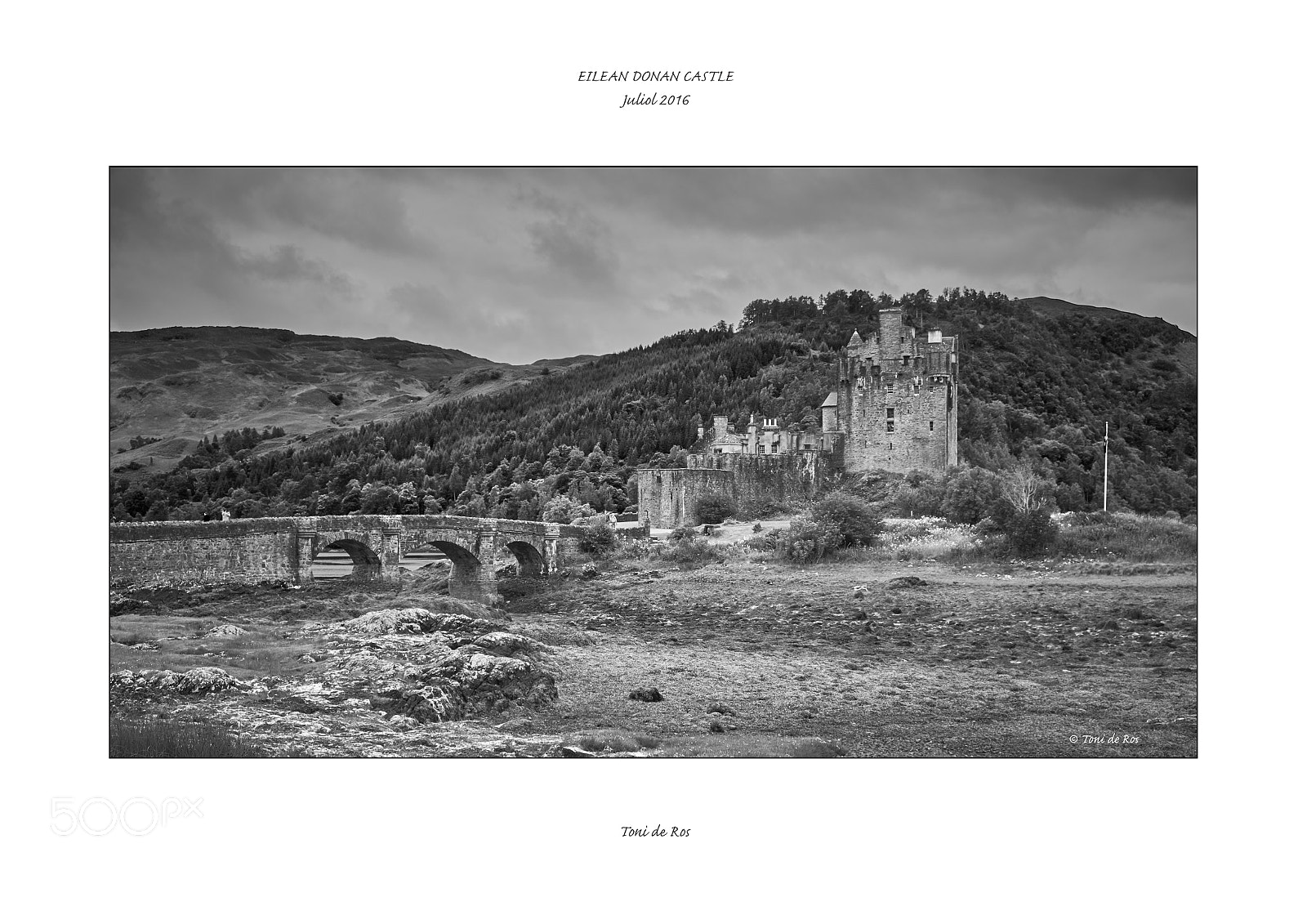 Fujifilm X-T1 sample photo. Eilean donan castle photography