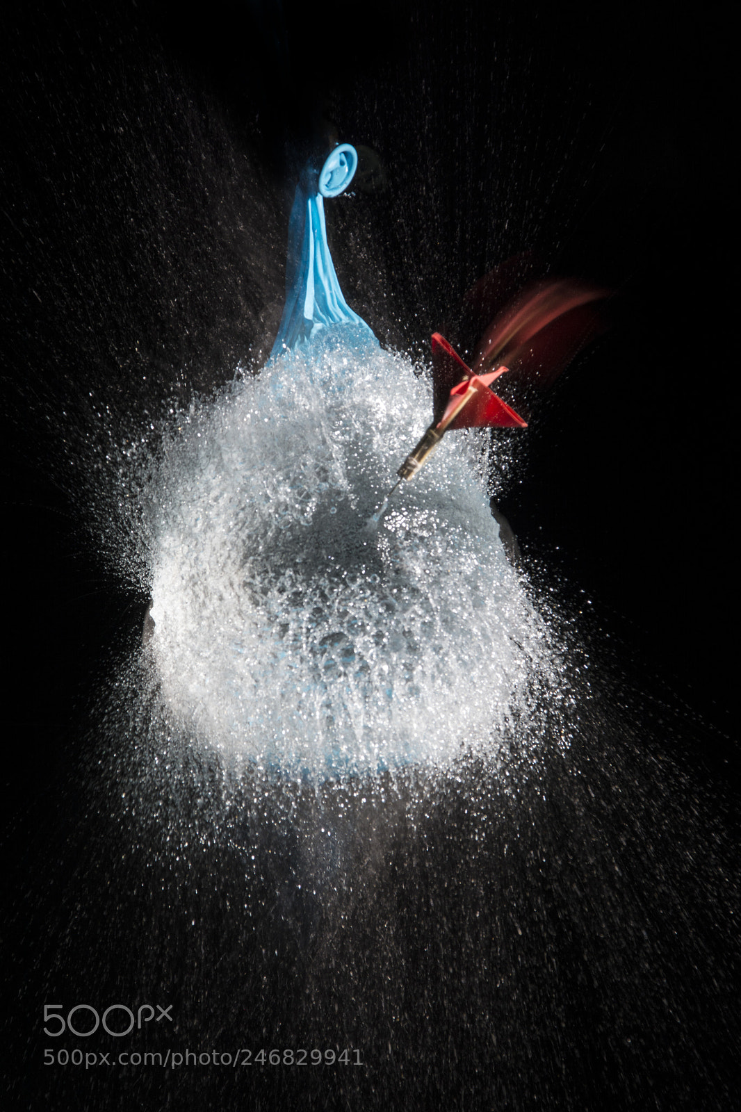 Nikon D7100 sample photo. Water burst photography