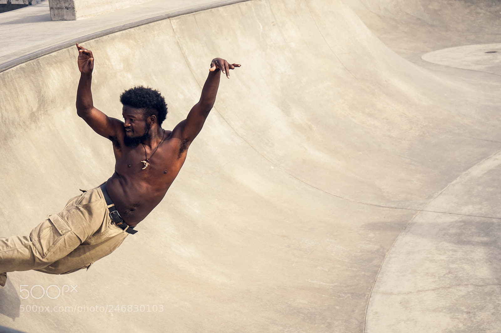 Sony a7 II sample photo. Skater in venice beach photography