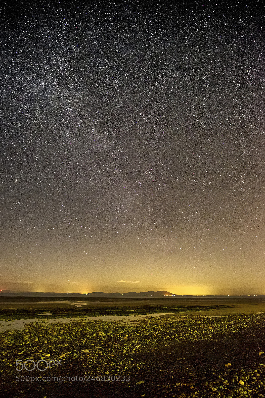 Fujifilm X-T1 sample photo. Flimby beach and milky photography