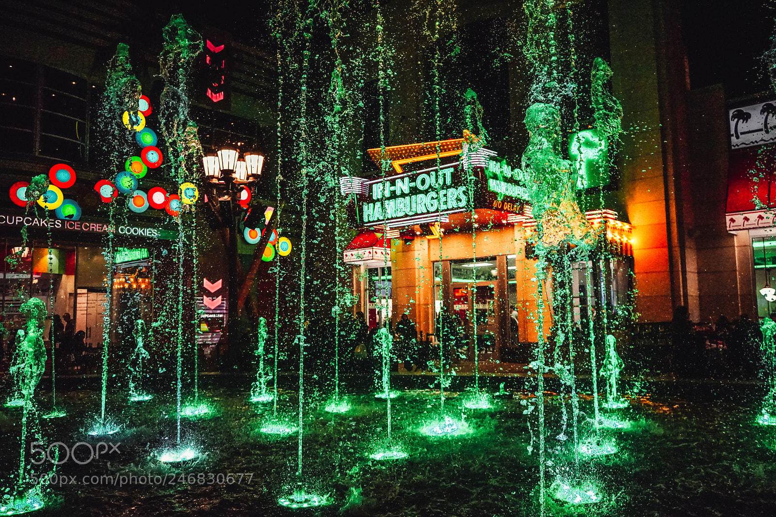 Sony a7 II sample photo. In-n-out las vegas photography