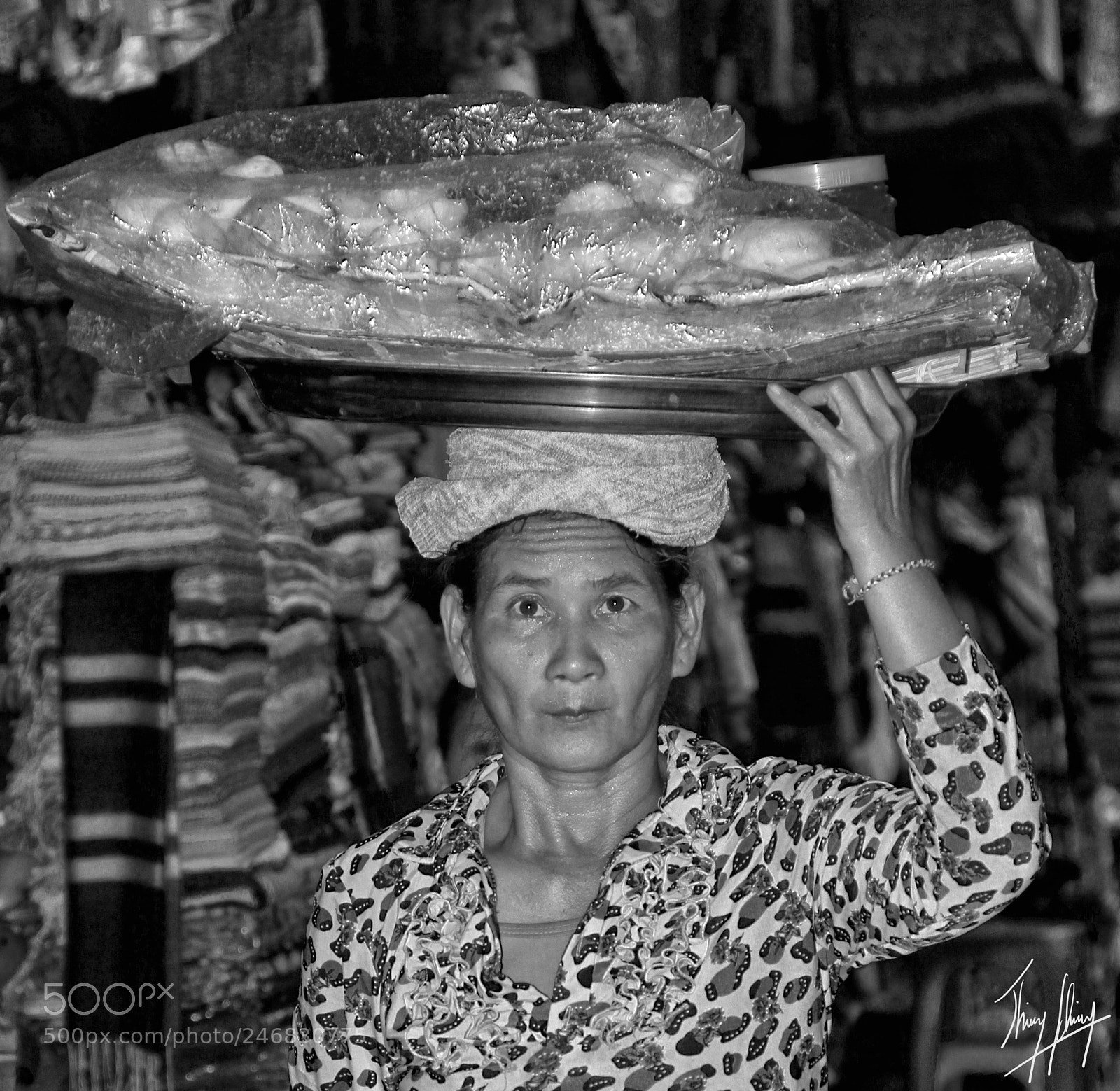 Canon EOS 7D sample photo. Market service phnom penh photography