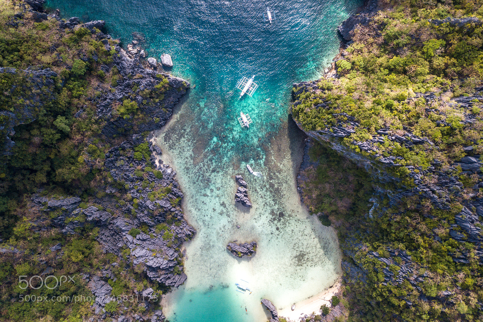 DJI FC220 sample photo. Harbour in the sea photography