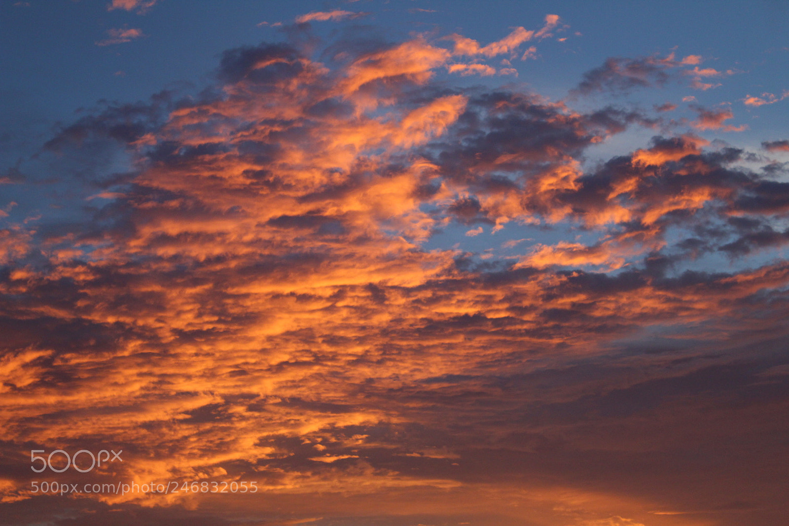 Canon EOS 1300D (EOS Rebel T6 / EOS Kiss X80) sample photo. Orange clouds photography