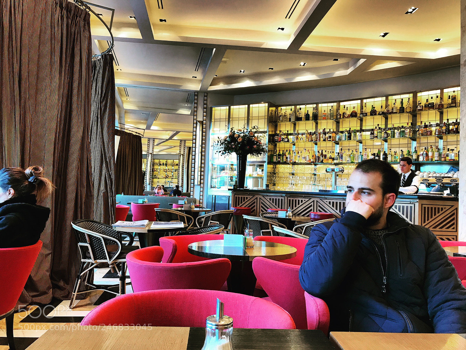 Apple iPhone 7 Plus sample photo. Cappucino gran cafe, madrid photography