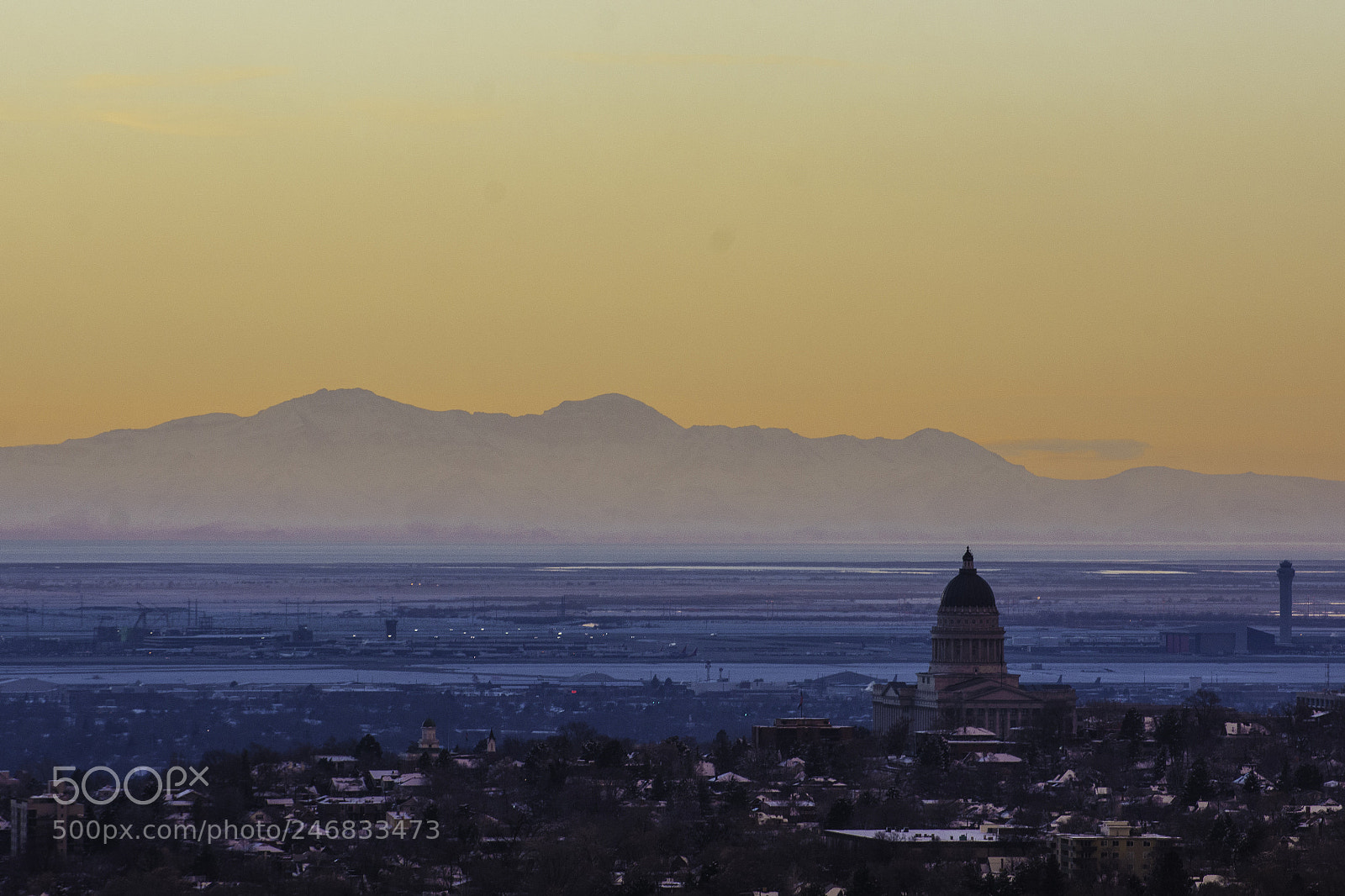 Nikon D7100 sample photo. State capitol at sunset photography