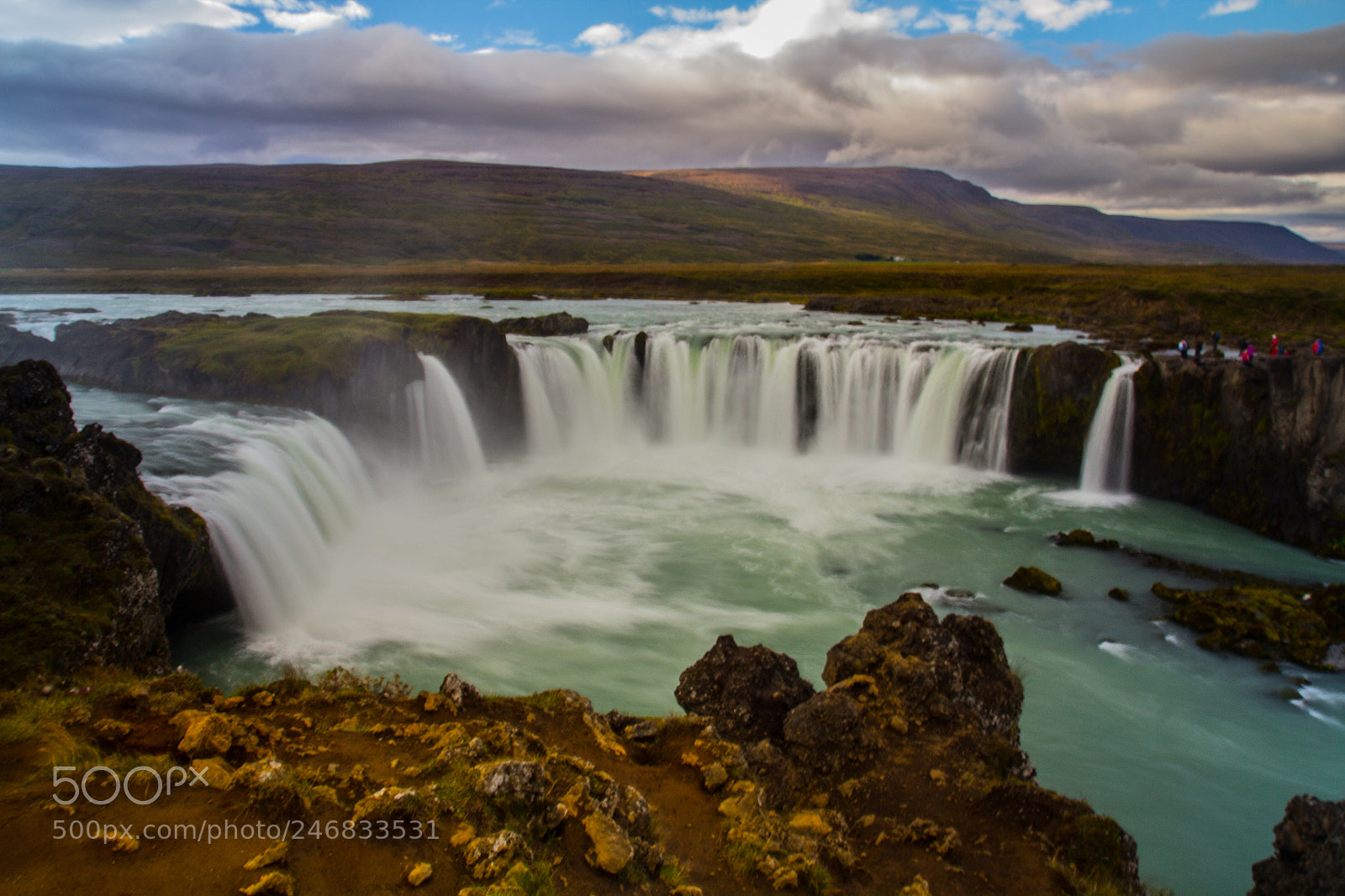Canon EOS 60D sample photo. Goðafoss photography