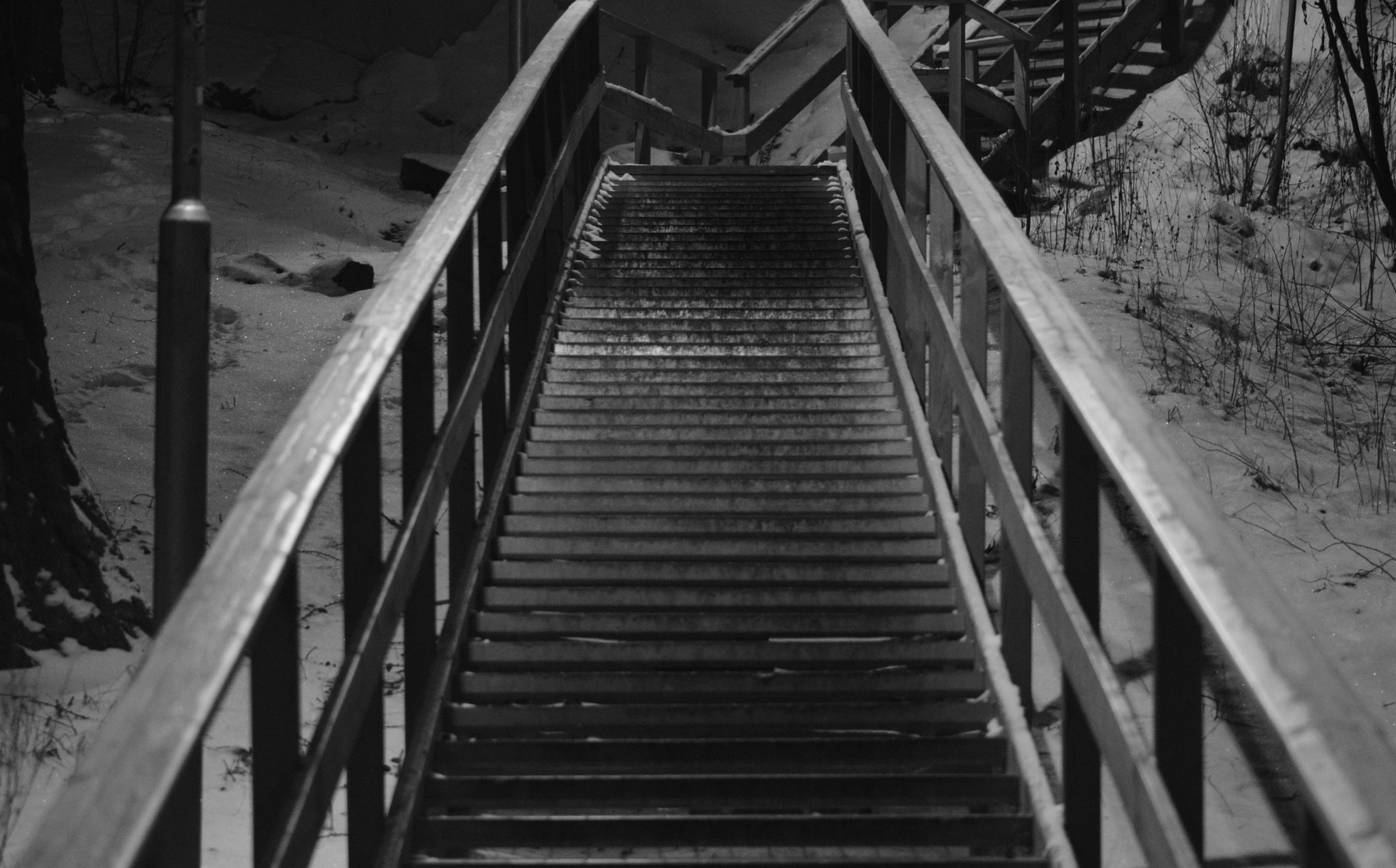 Sigma 70-300mm F4-5.6 APO DG Macro sample photo. Stairway to hagalund photography