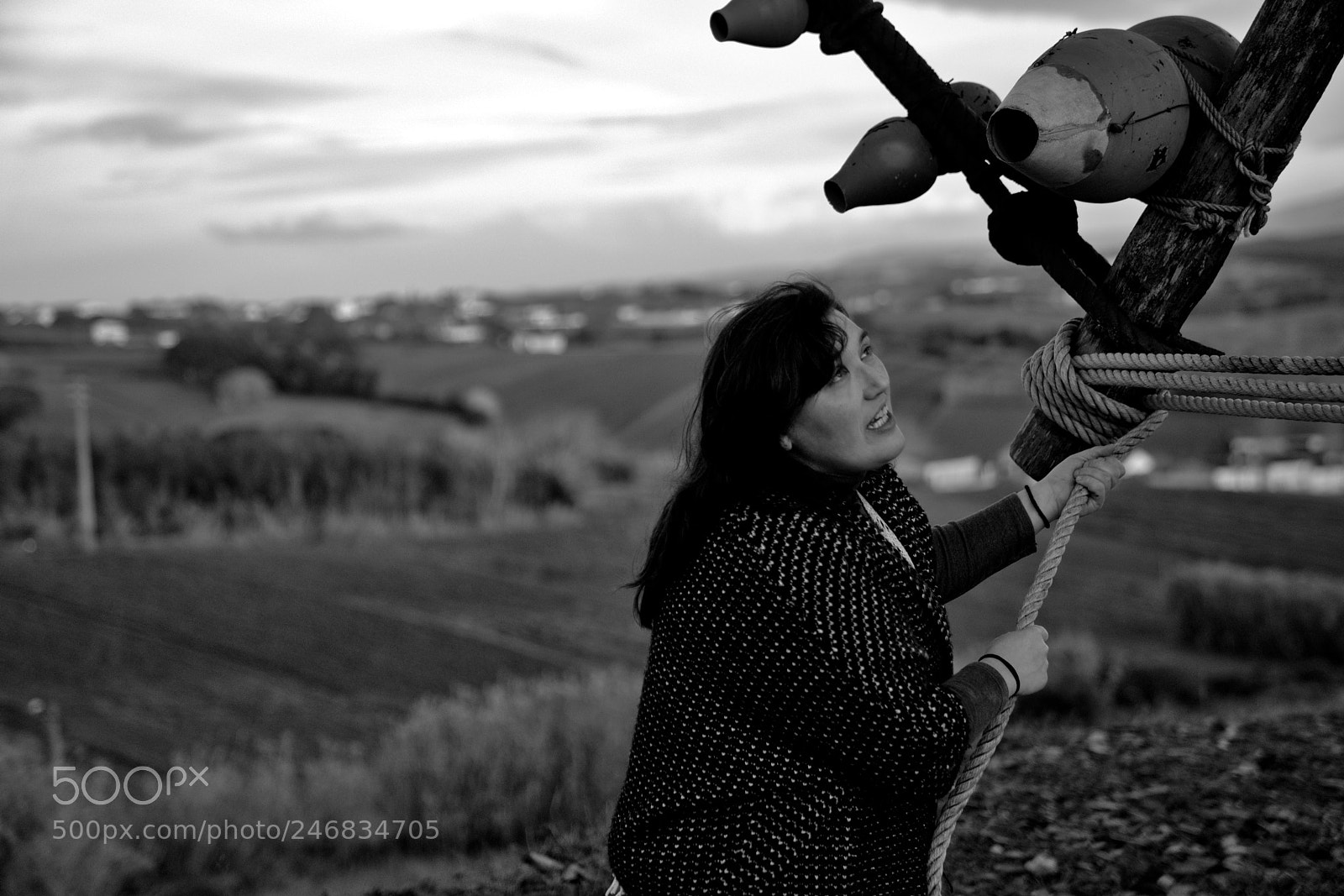 Sony a7R II sample photo. Miller preparing a windmill photography