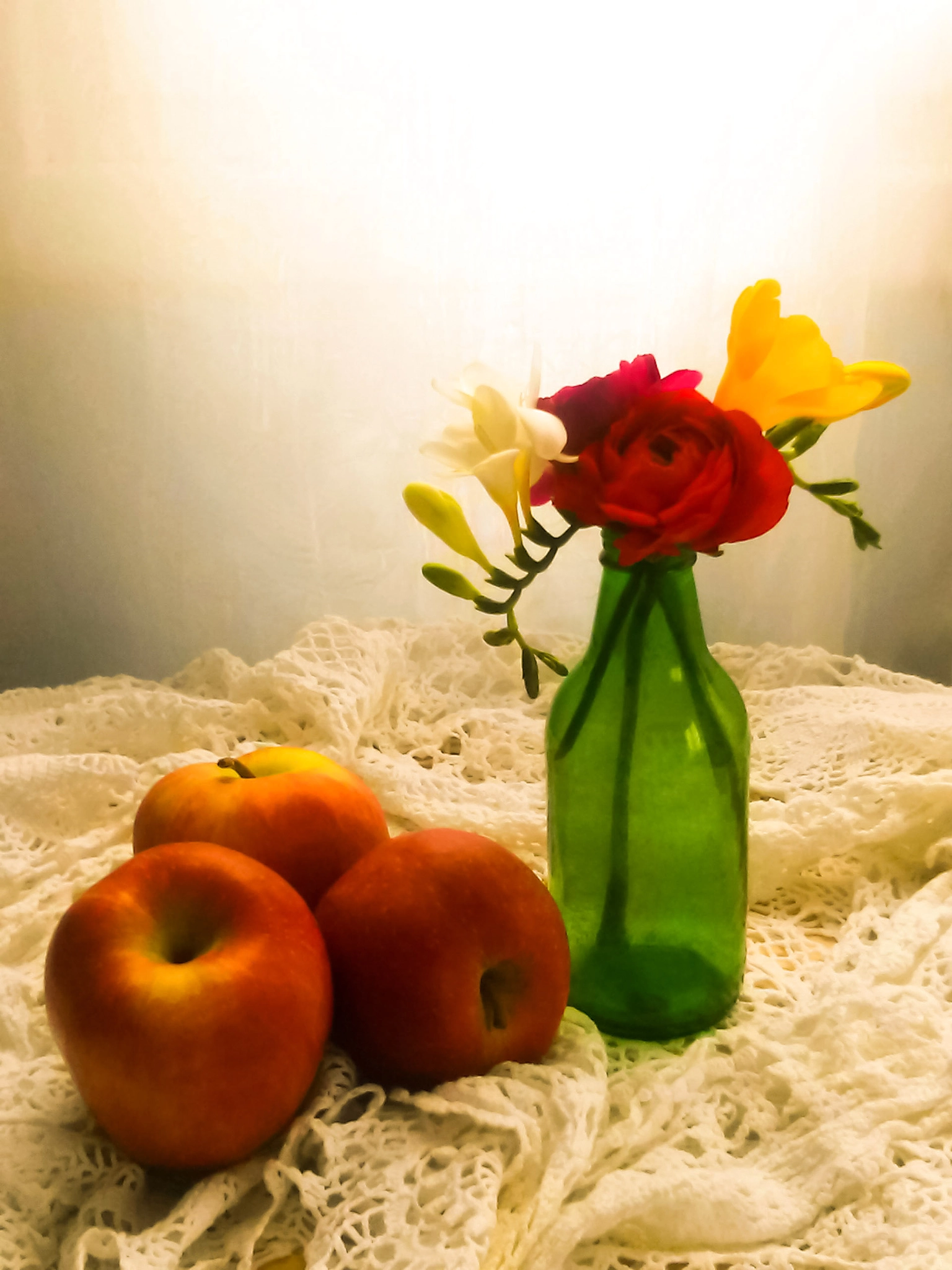 LG OPTIMUS L9 II sample photo. Flowers and apples ii photography