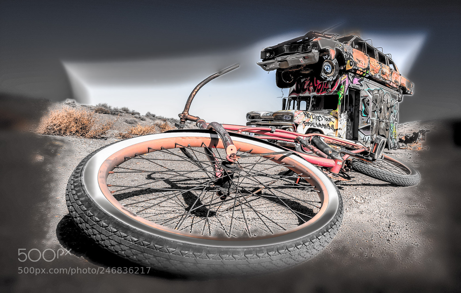 Nikon D810 sample photo. The international junk car photography