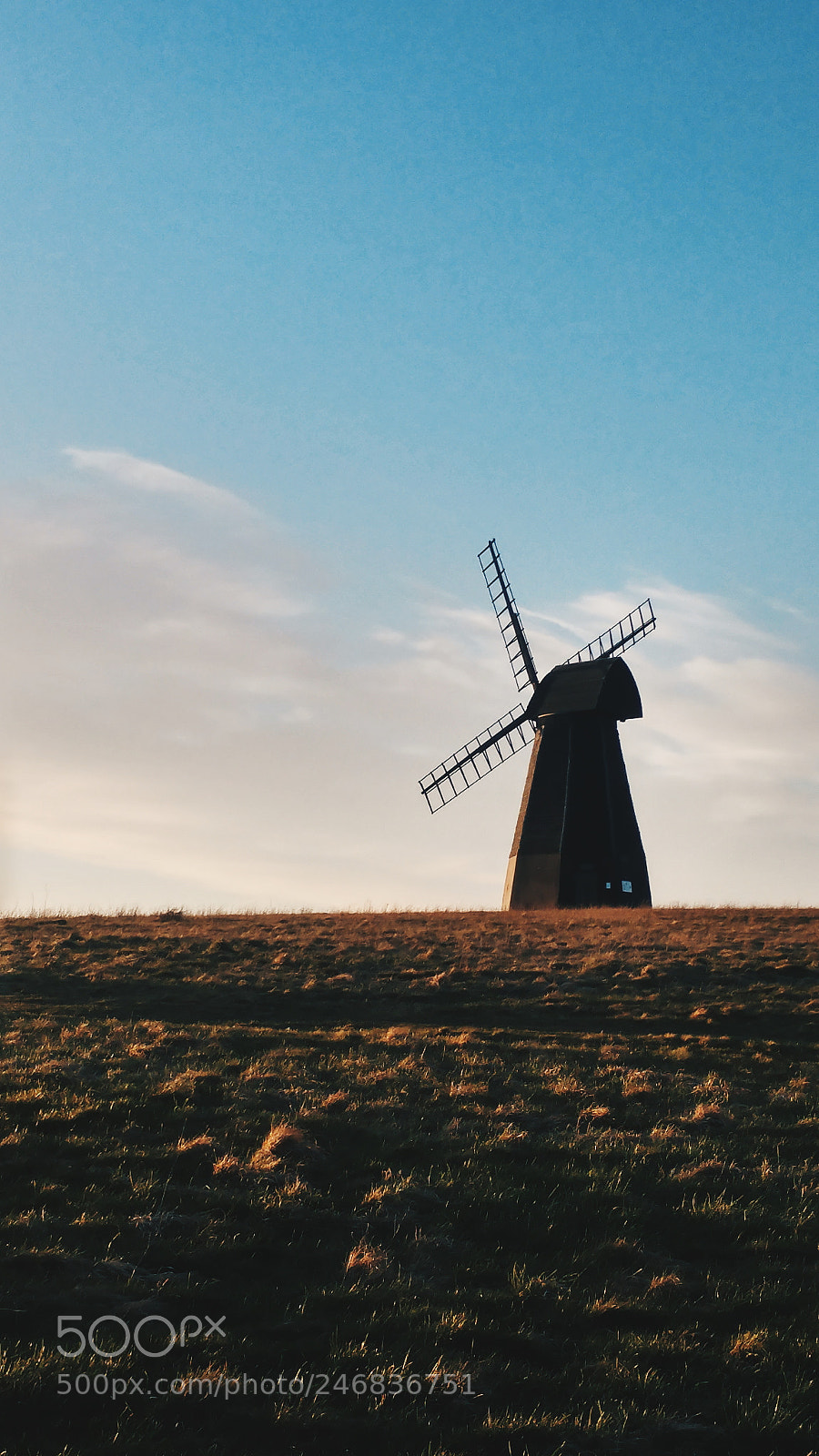 LG G5 sample photo. Windmill on the hill photography