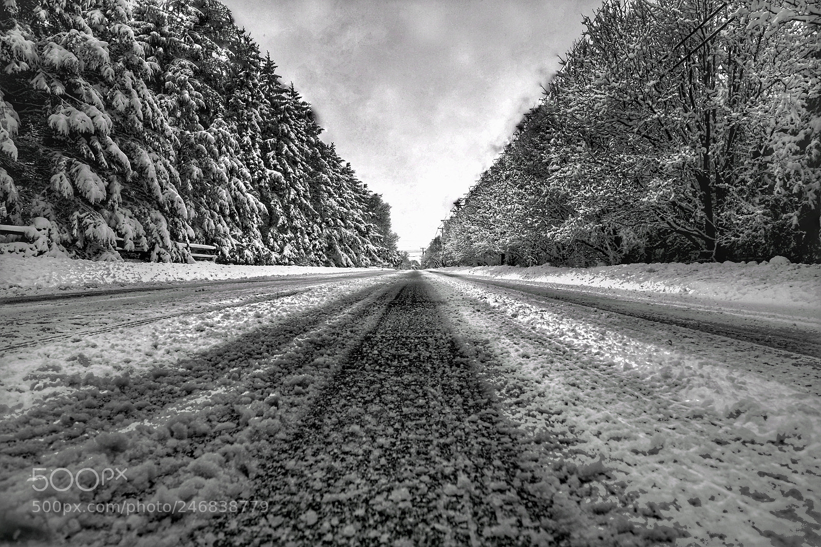 Fujifilm X-E1 sample photo. Aftermath of radioactive snowstorm photography