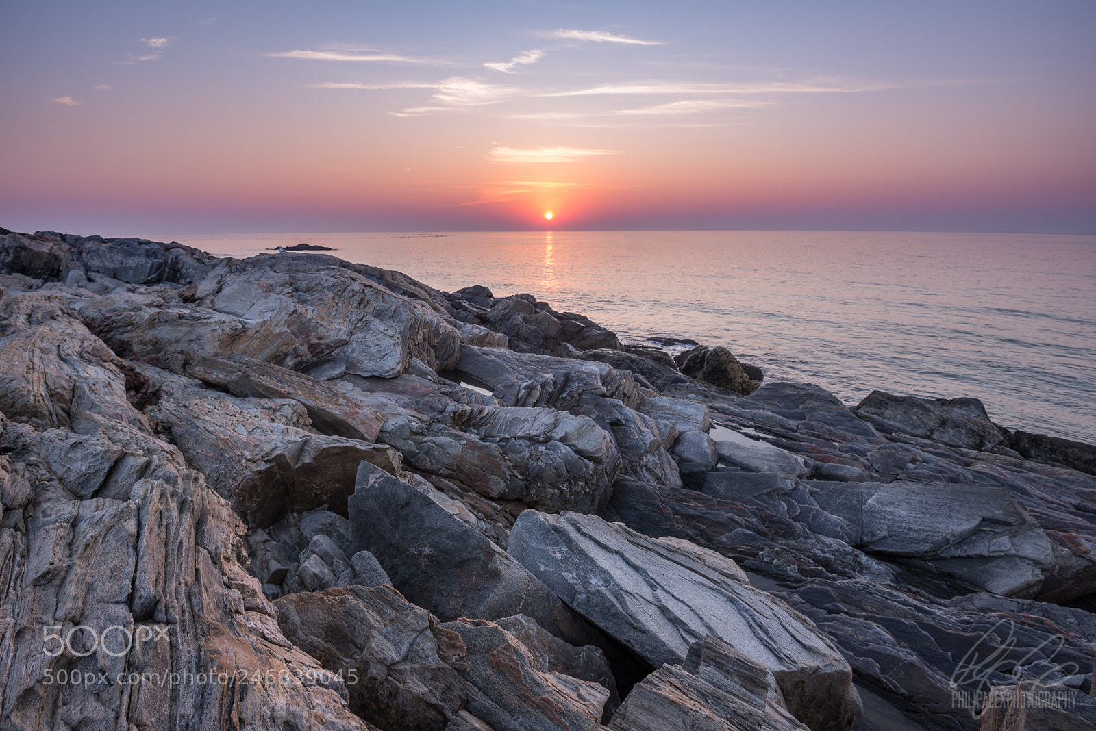 Nikon D600 sample photo. Sunrise at rye beach photography