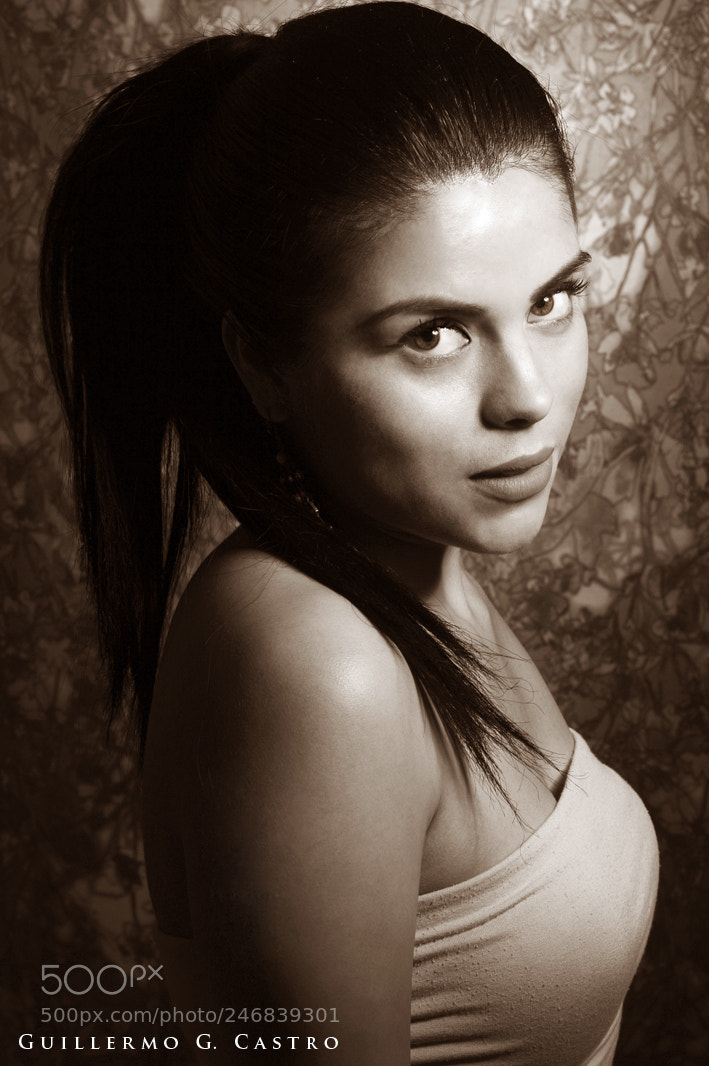 Nikon D3200 sample photo. Ponytail photography