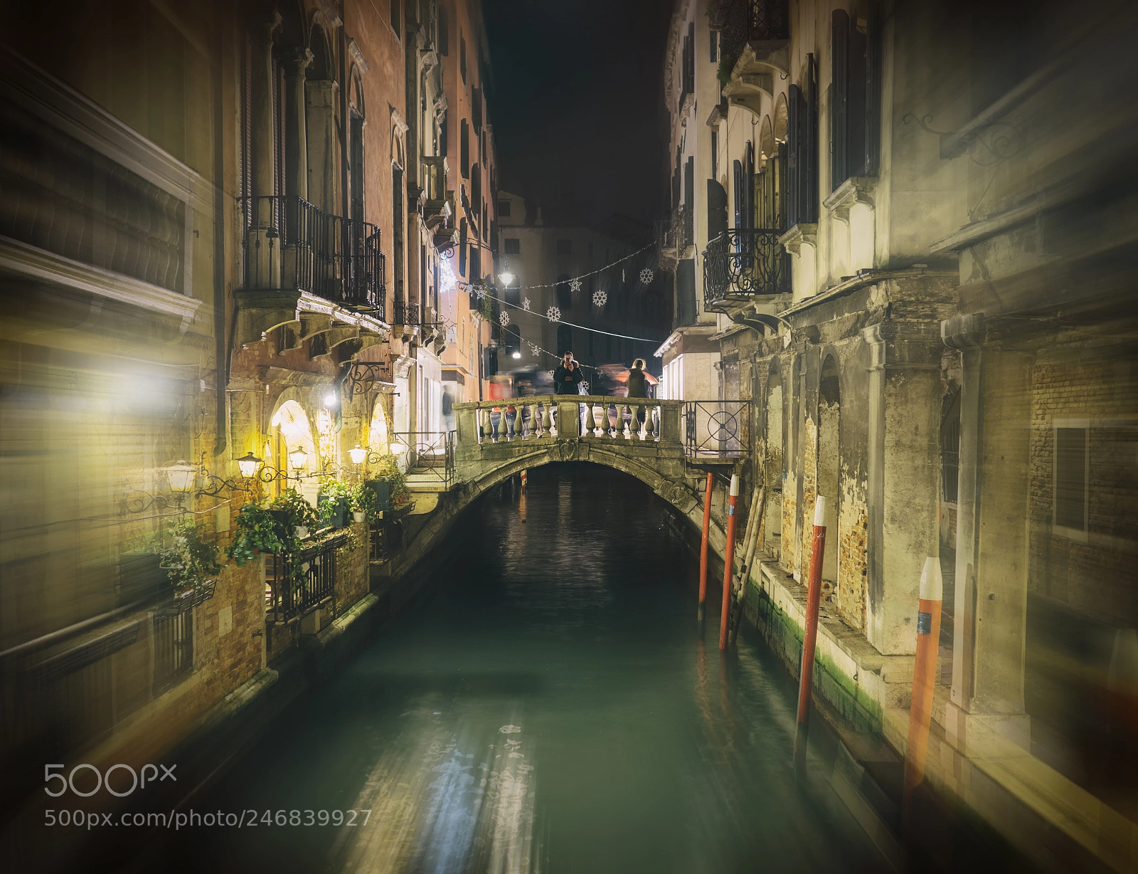 Olympus PEN-F sample photo. Venice canal in italy photography