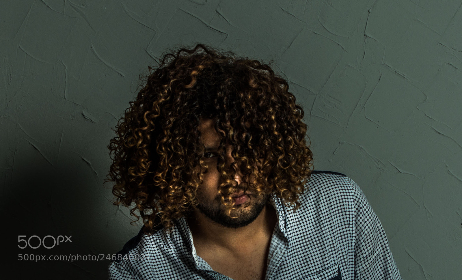 Nikon D3200 sample photo. My curly hair photography