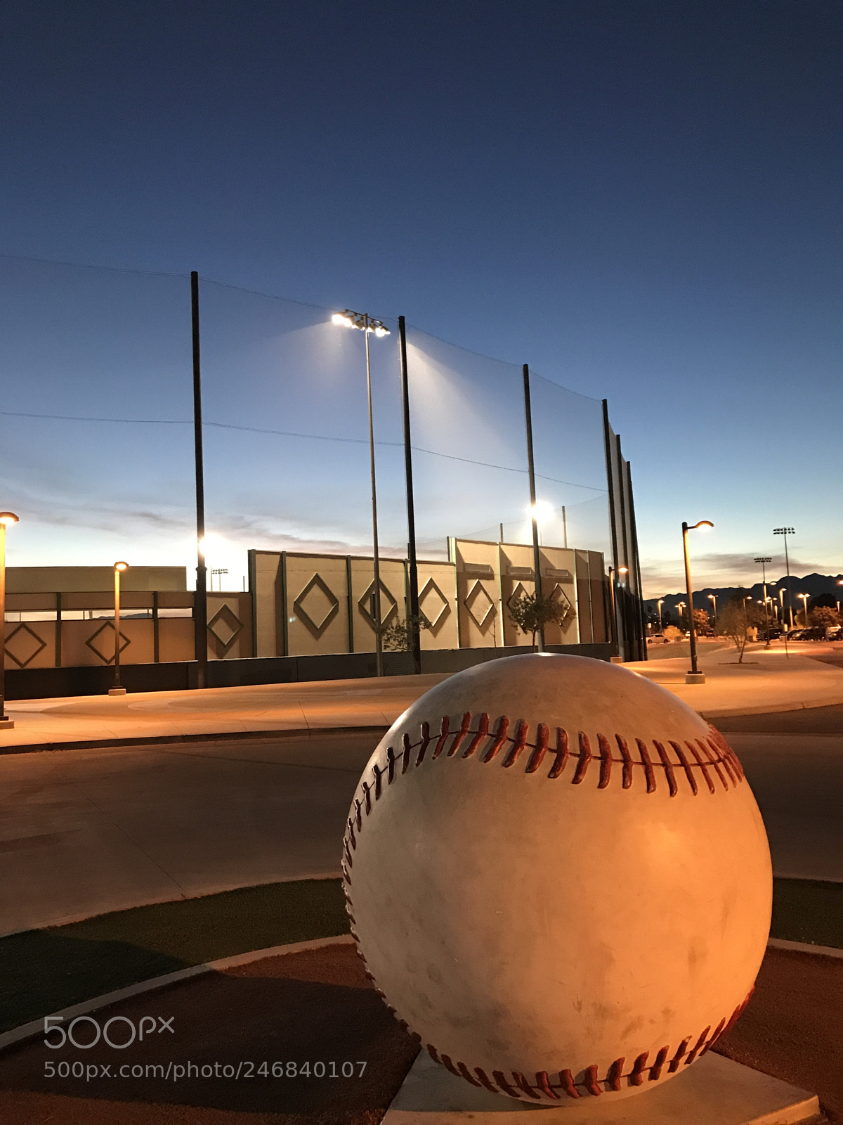 Apple iPhone 7 Plus sample photo. Ballgame, friday night photography