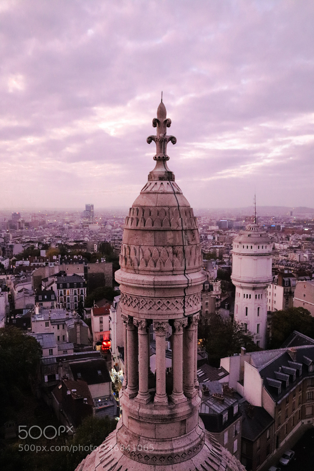 Canon EOS 77D (EOS 9000D / EOS 770D) sample photo. Sacre coeur at sunset photography