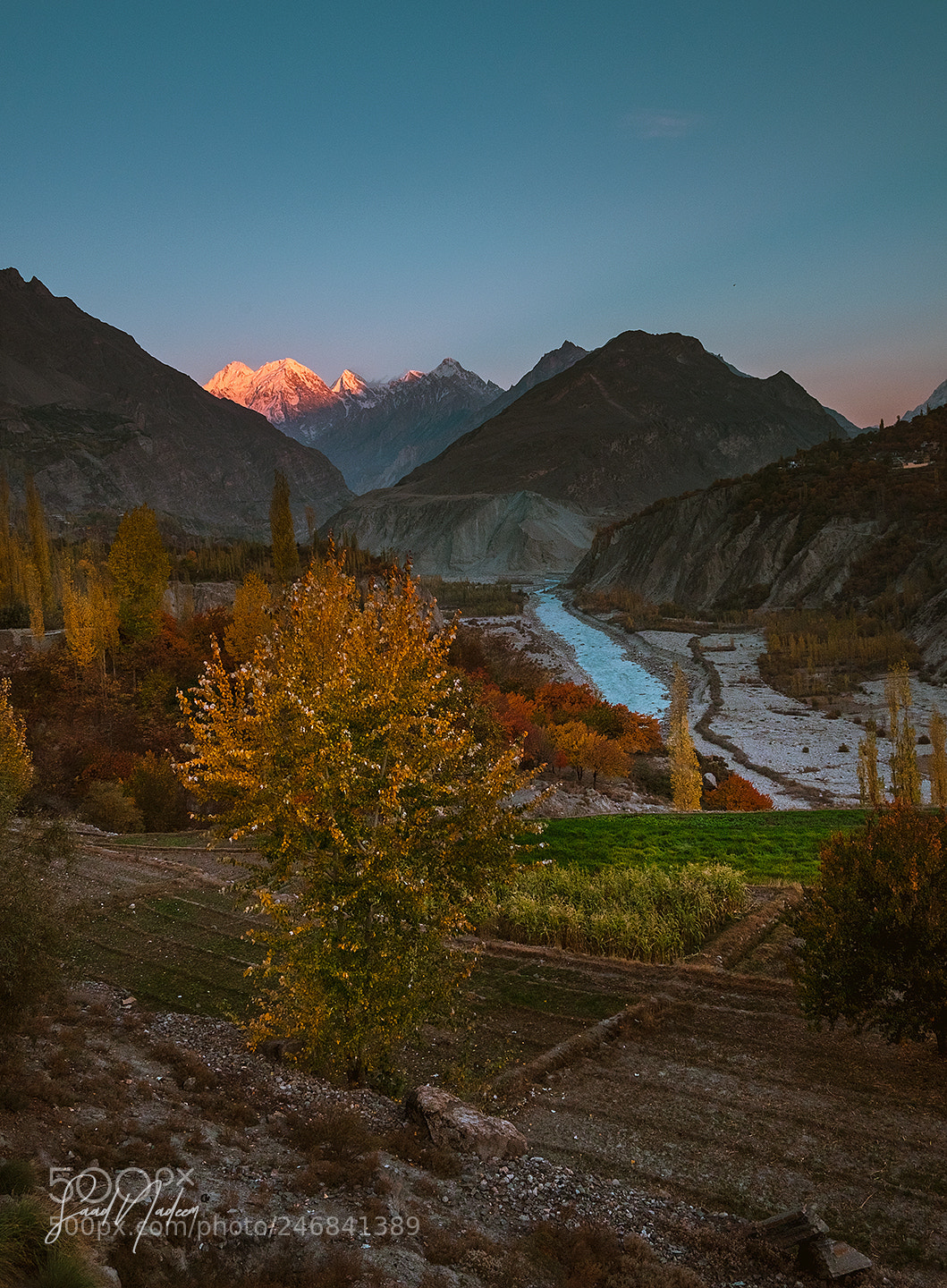 Fujifilm X-T10 sample photo. View from ganish, hunza photography