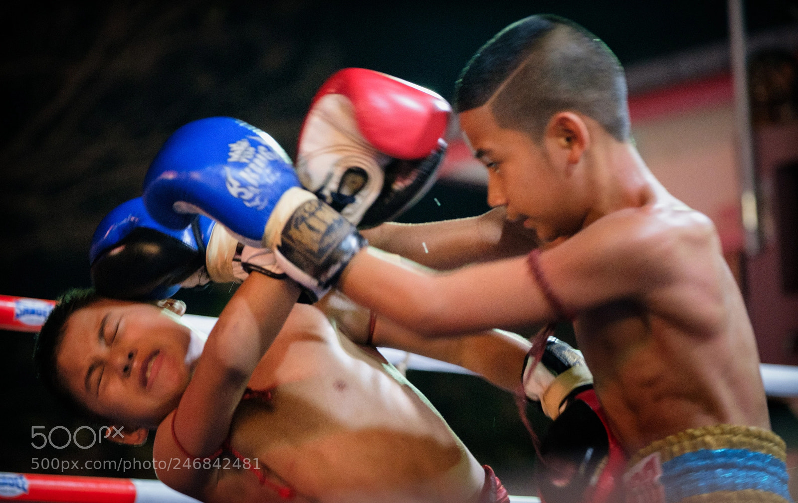 Fujifilm X-T2 sample photo. Youth muay thai in photography