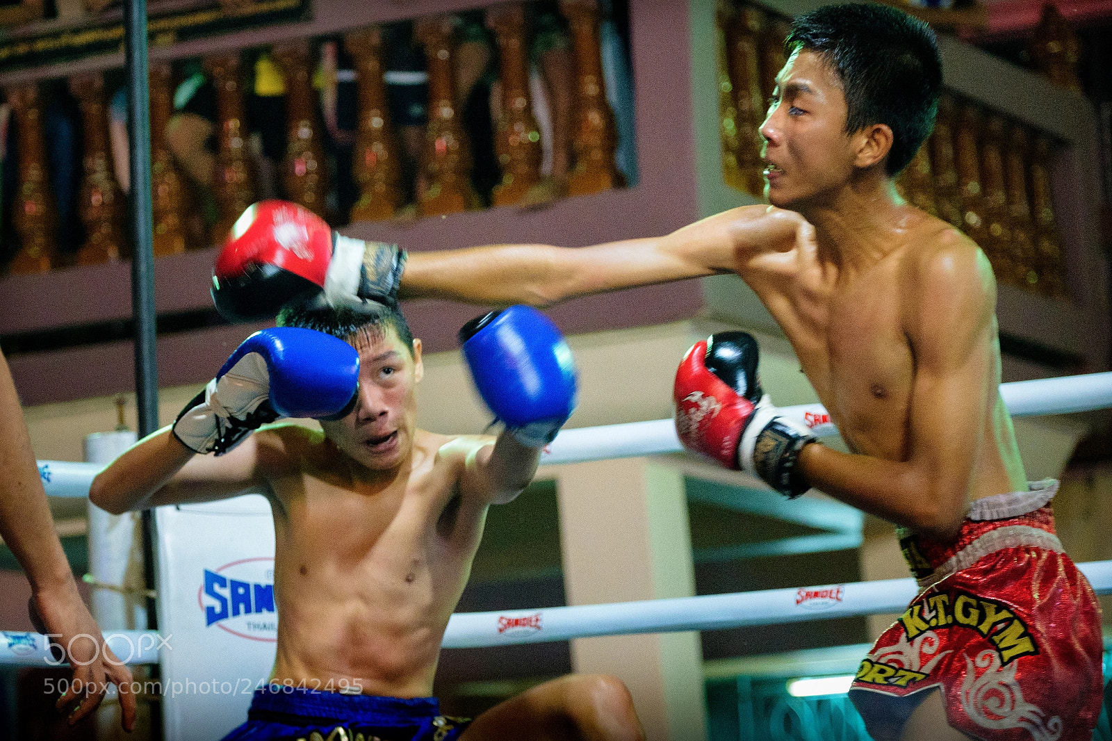Fujifilm X-T2 sample photo. Youth muay thai in photography