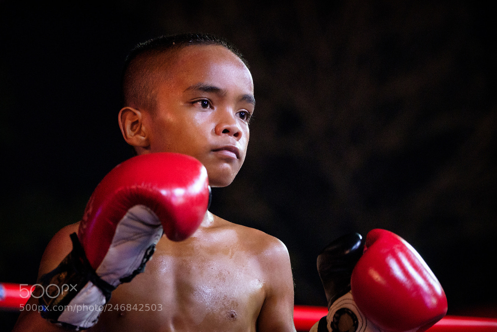 Fujifilm X-T2 sample photo. Youth muay thai in photography