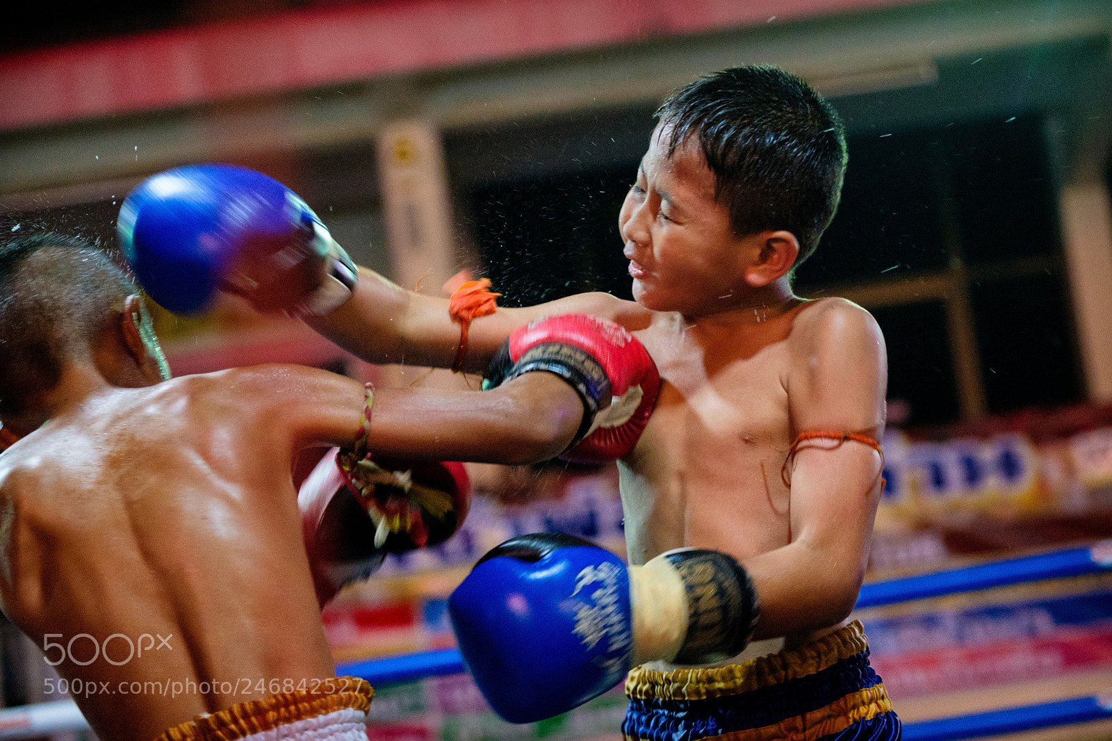 Fujifilm X-T2 sample photo. Youth muay thai in photography