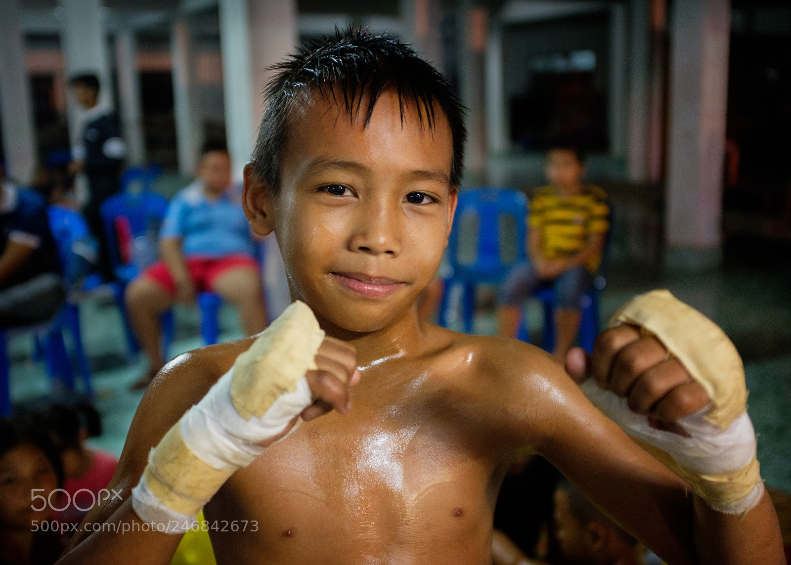 Fujifilm X100F sample photo. Youth muay thai in photography