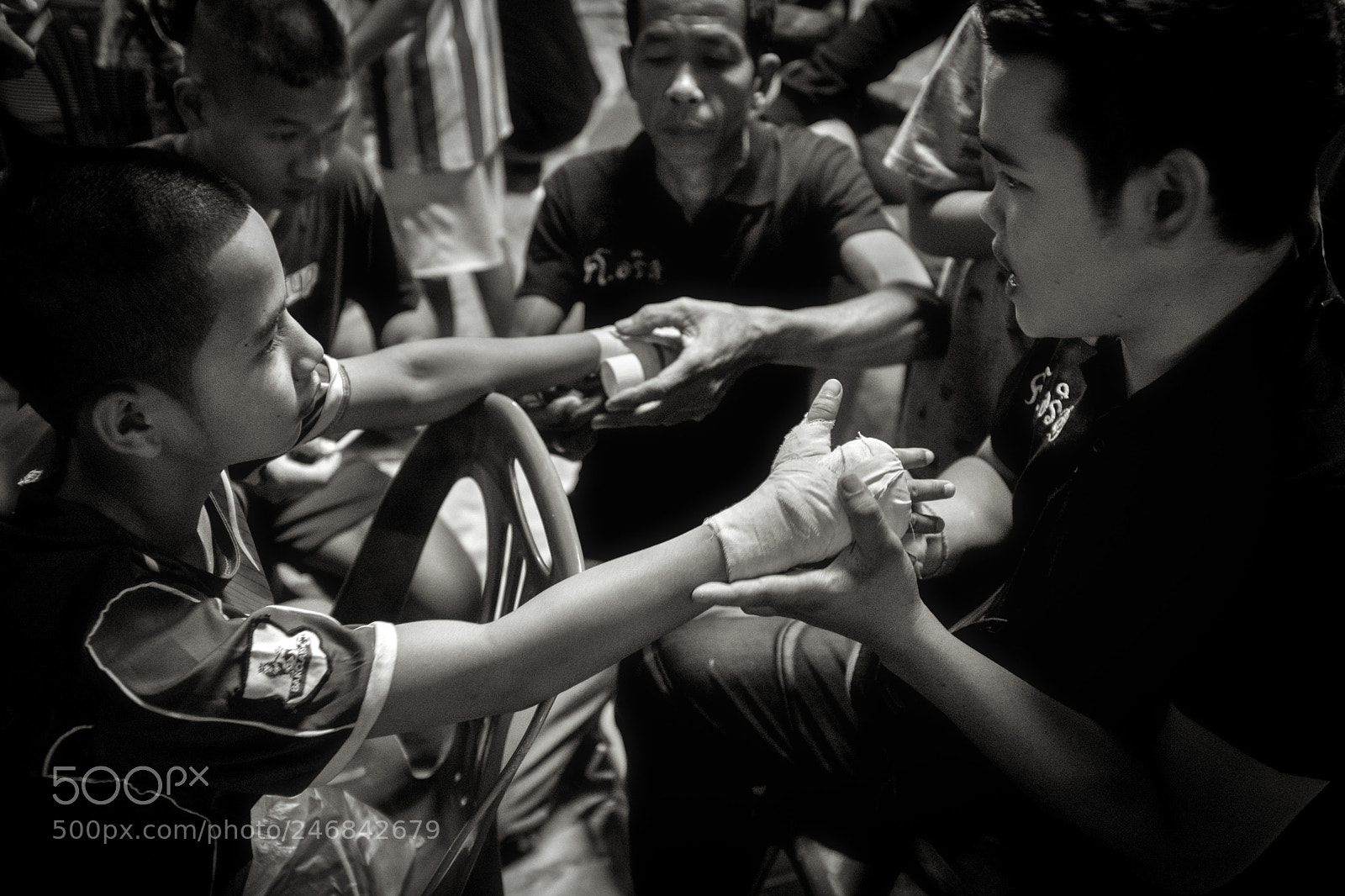 Fujifilm X100F sample photo. Youth muay thai in photography