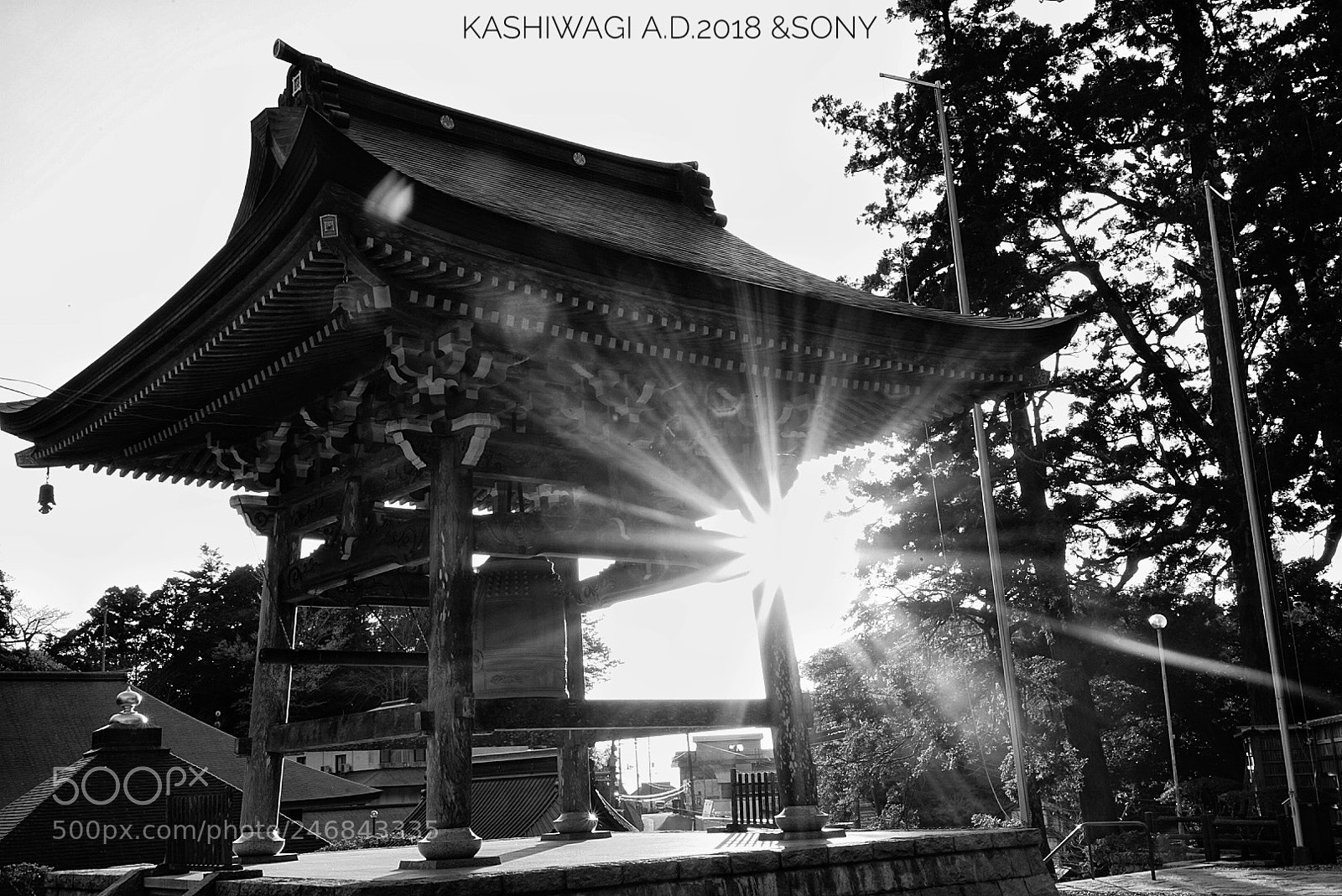 Sony a7 II sample photo. Temple afternoon photography