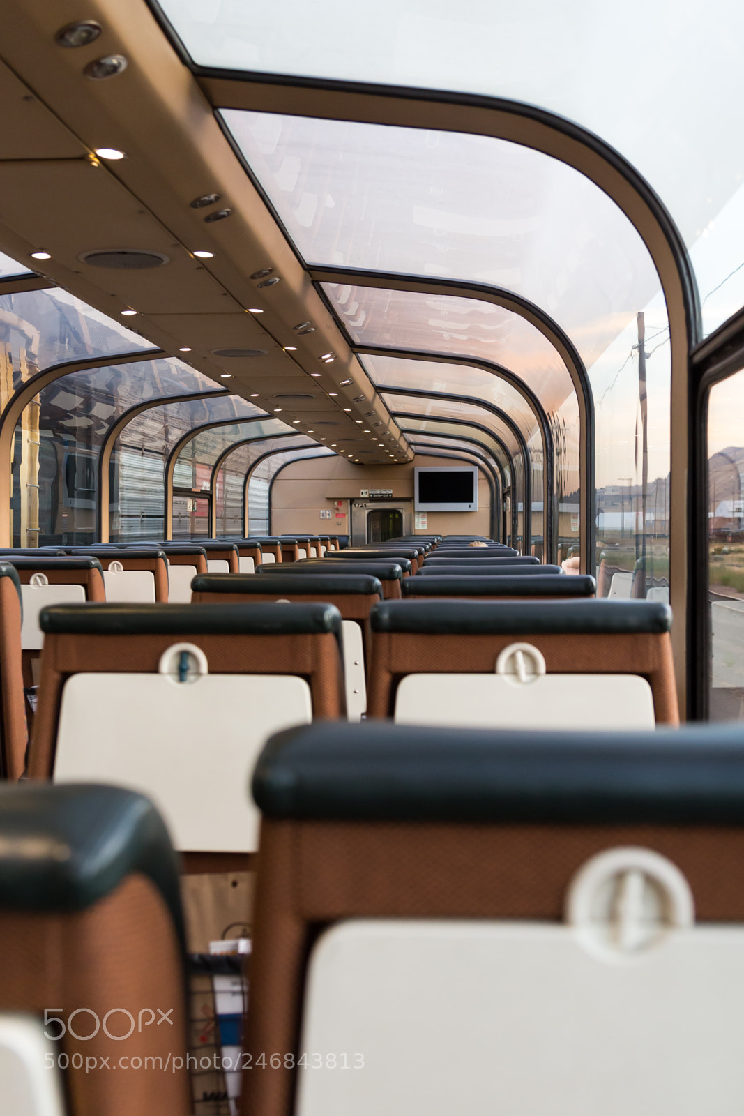 Canon EOS 700D (EOS Rebel T5i / EOS Kiss X7i) sample photo. Via rail's panorama car photography