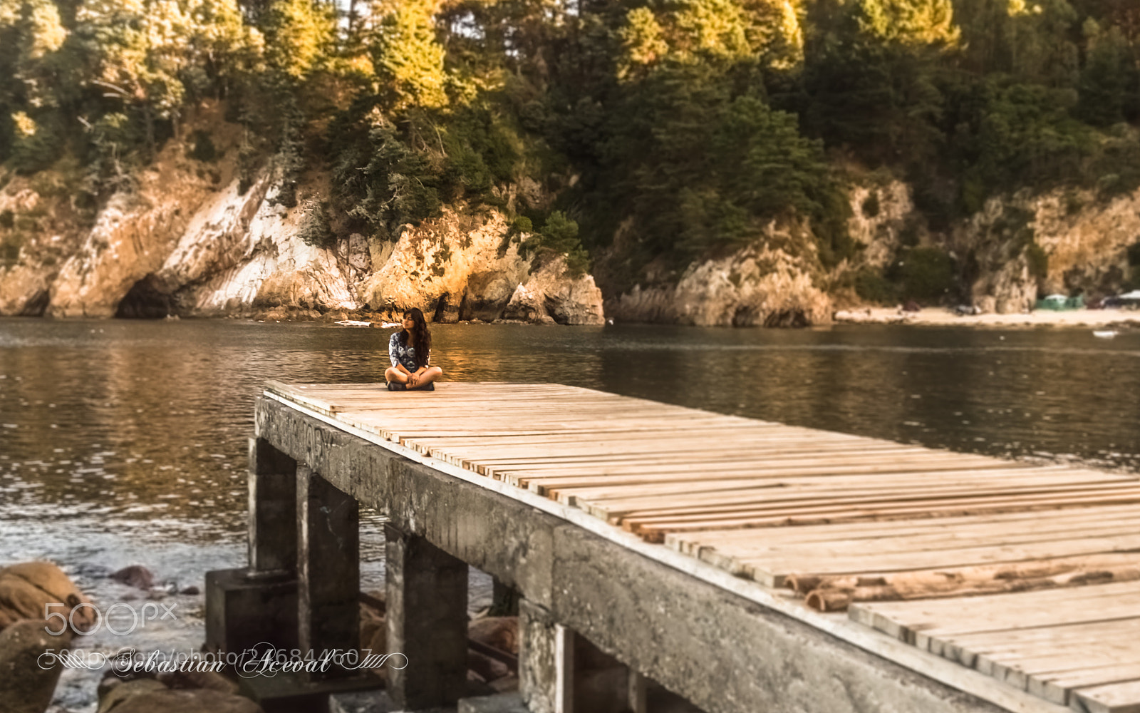 Nikon D3200 sample photo. Pensamiento y paz photography