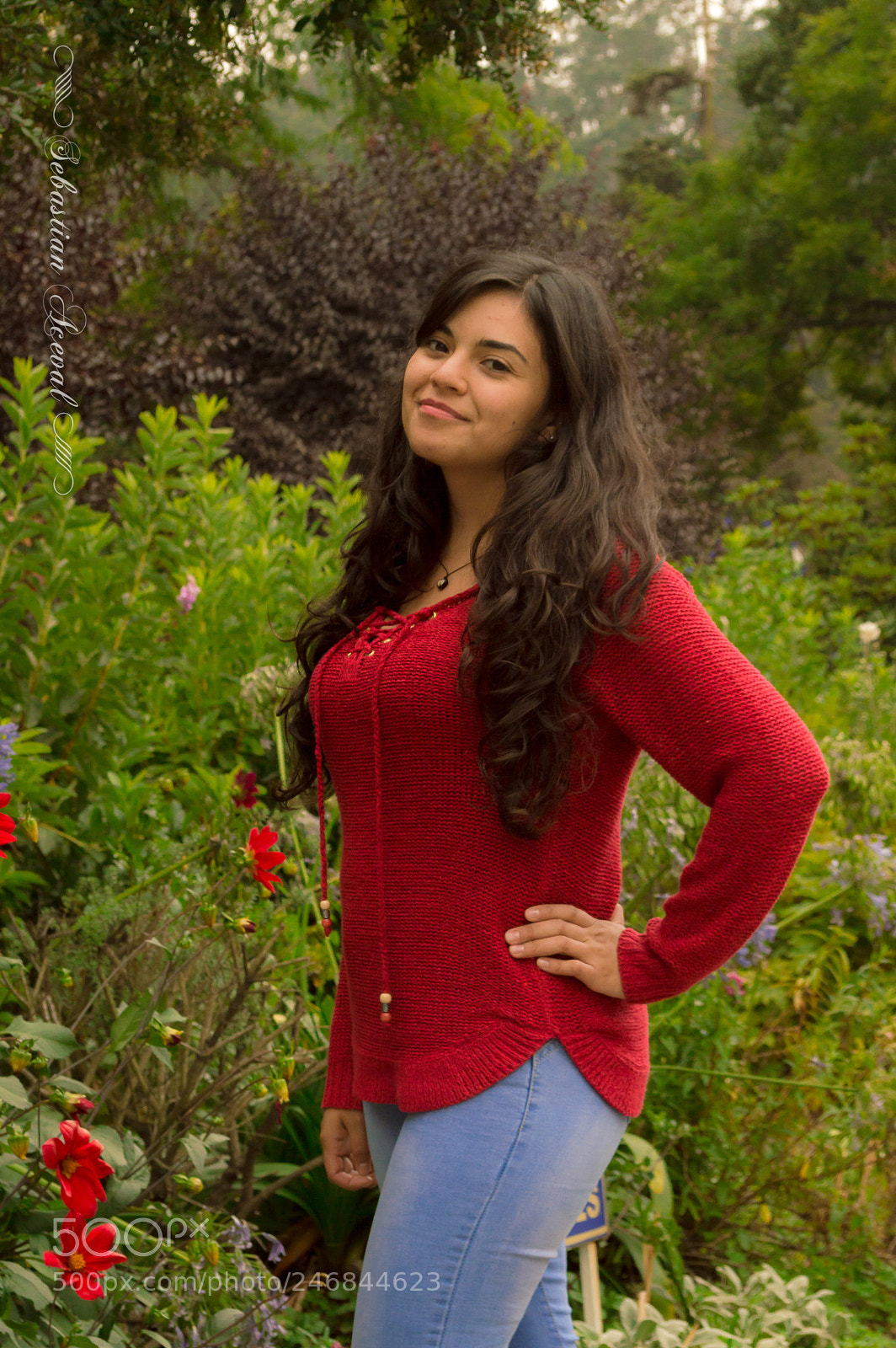 Nikon D3200 sample photo. Toda una modelo photography