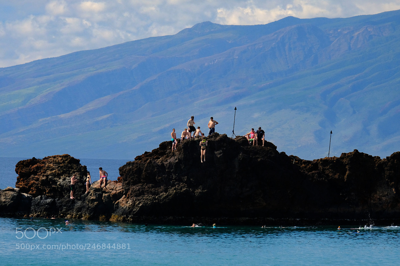 Fujifilm X-Pro2 sample photo. Jumping off black rock photography