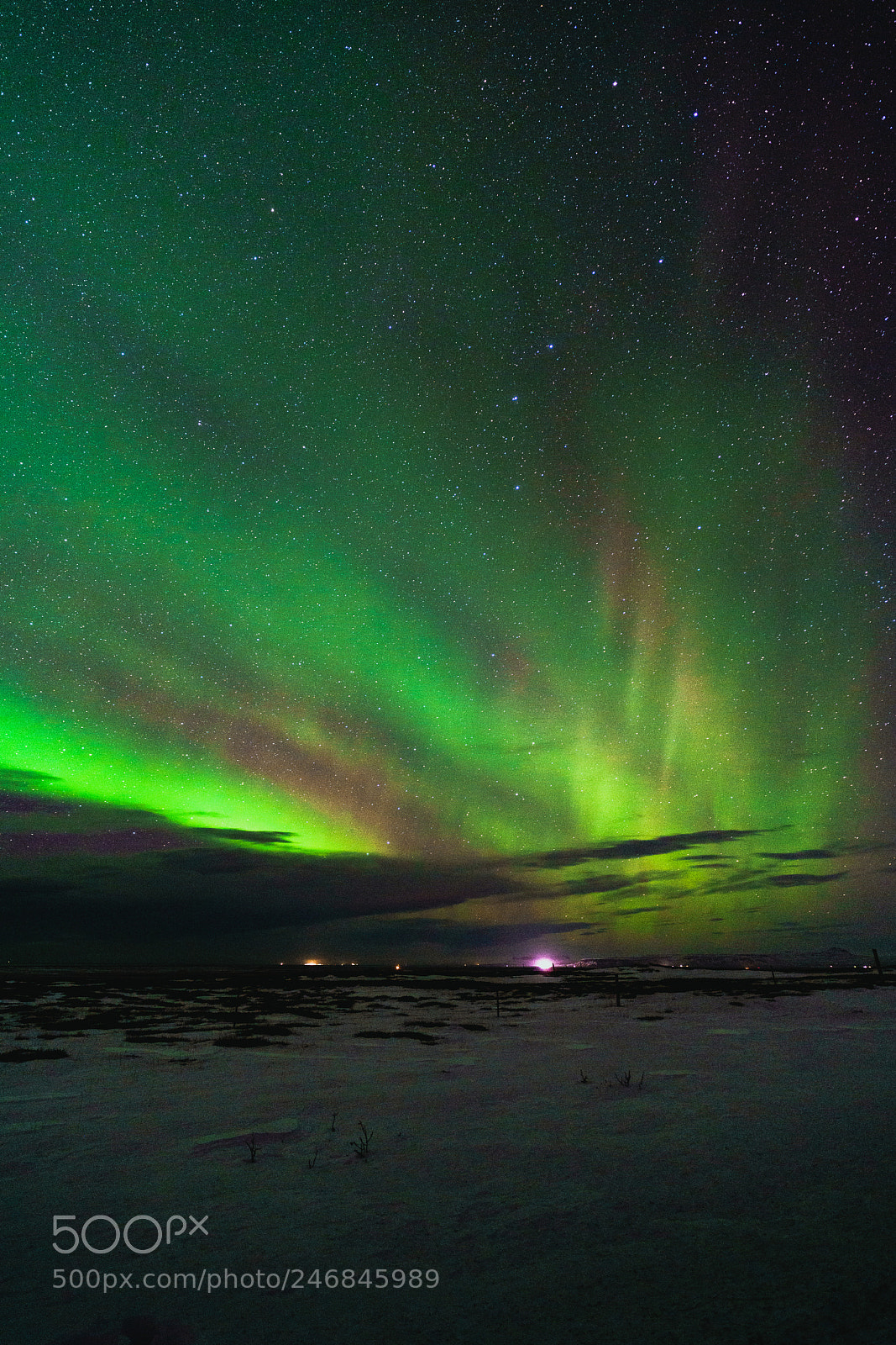 Sony a7R II sample photo. Aurora photography