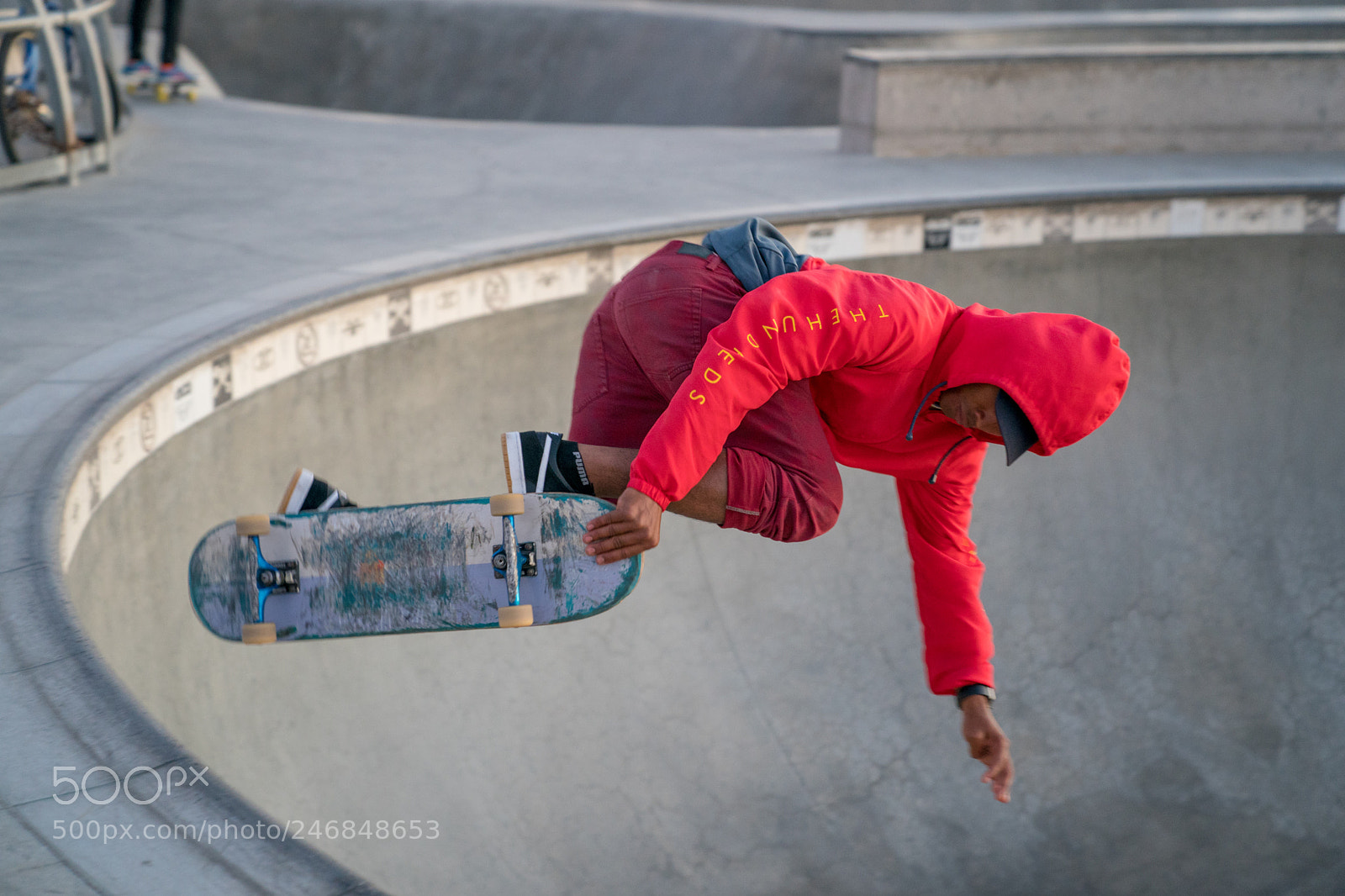 Sony a9 sample photo. Venice skate park photography