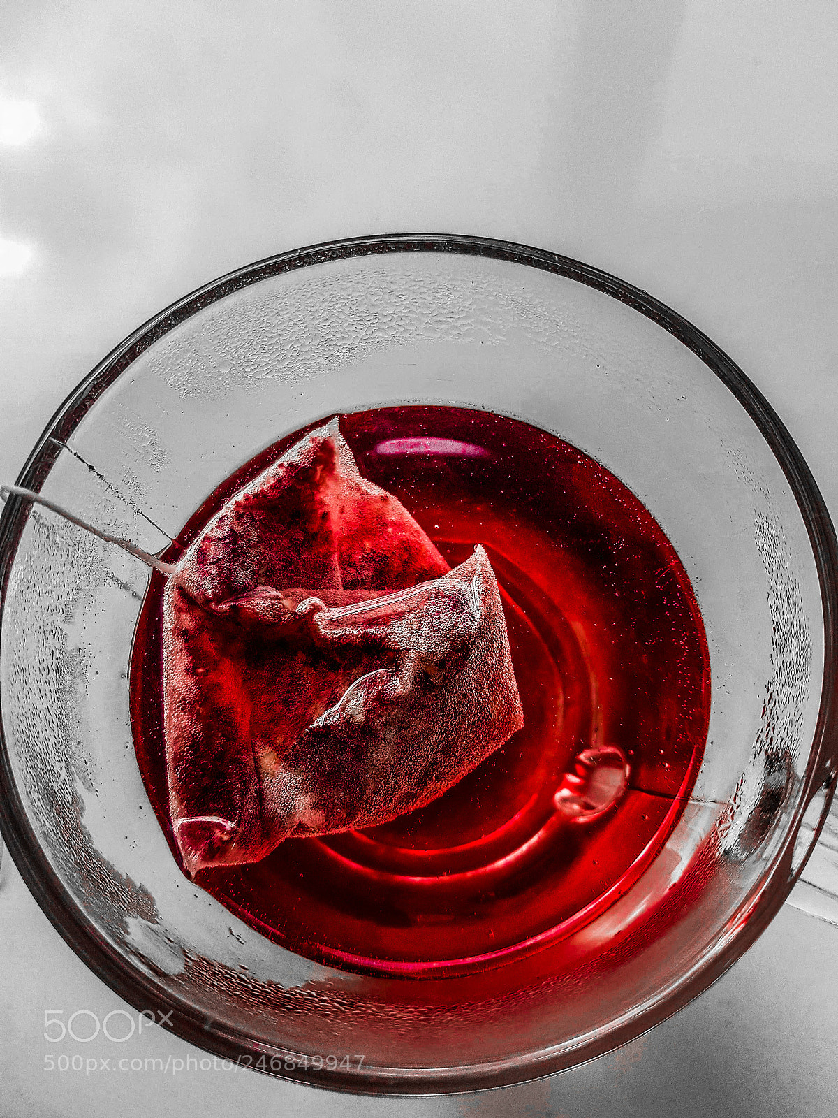Samsung Galaxy S8 sample photo. Teabag photography