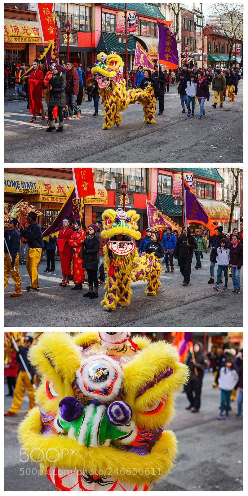 Canon EOS 5D sample photo. Chinese new year parade photography