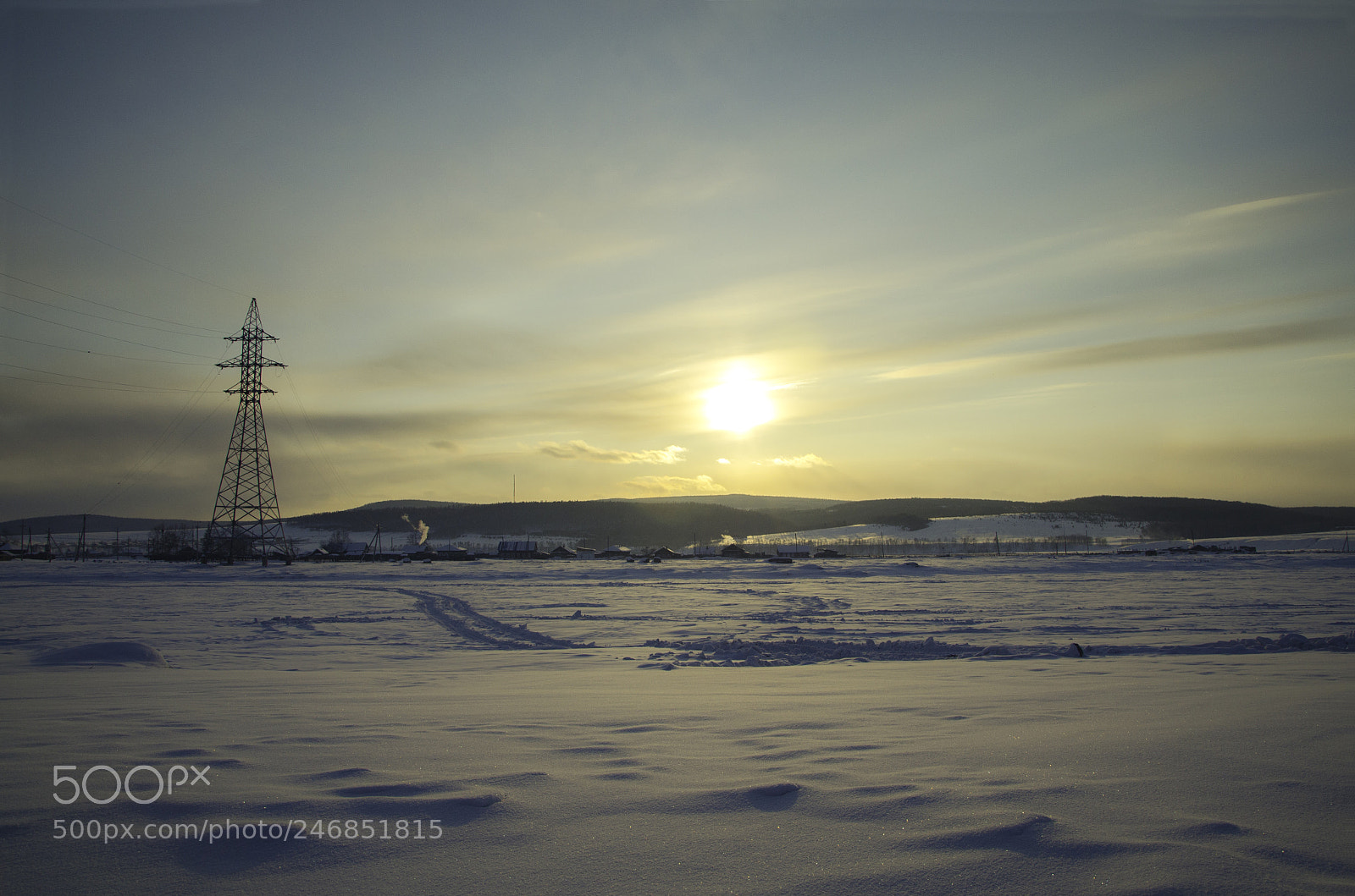 Nikon D5100 sample photo. Закат. Река Лена. Посёлок Качуг,Иркутской области. photography