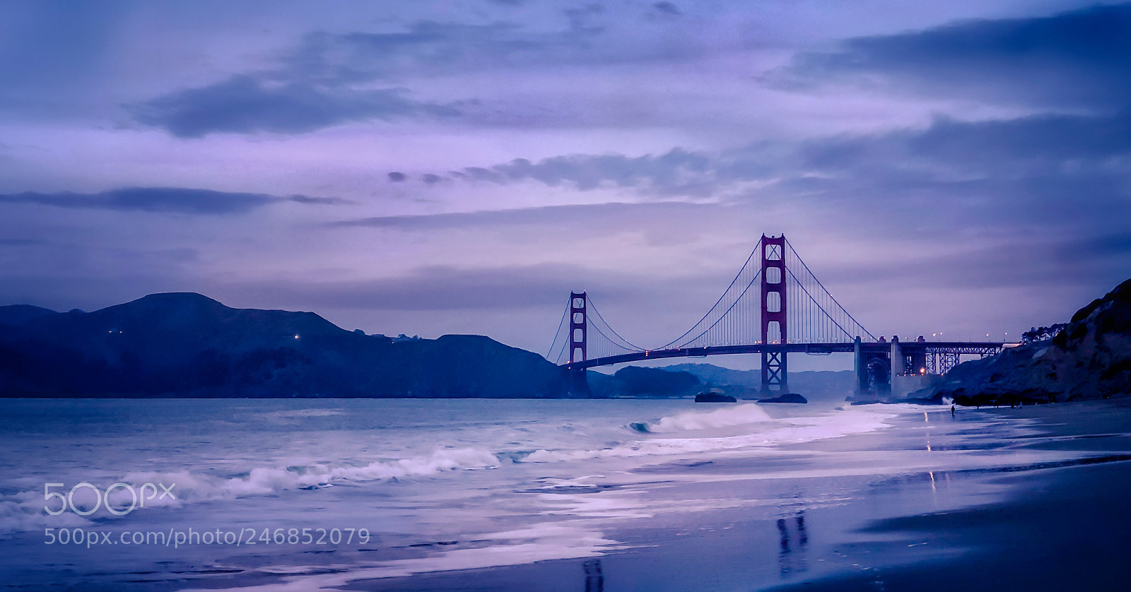 Apple iPhone X sample photo. View of golden gate photography