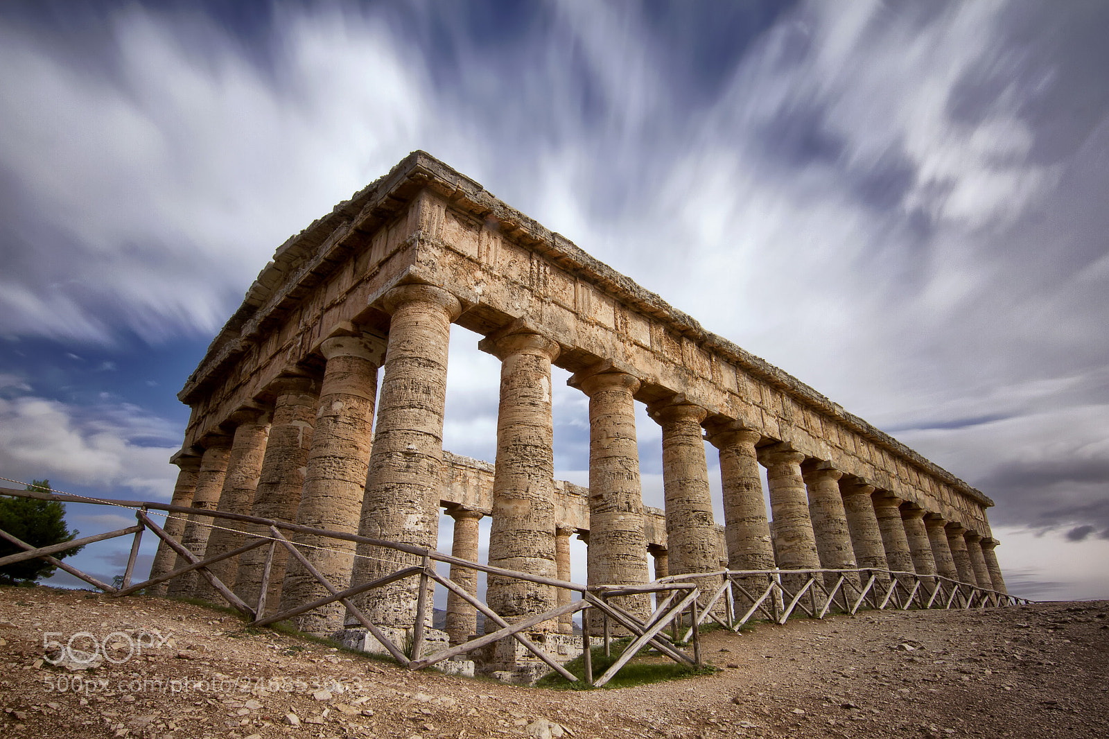 Canon EOS 7D sample photo. Segesta - temple photography