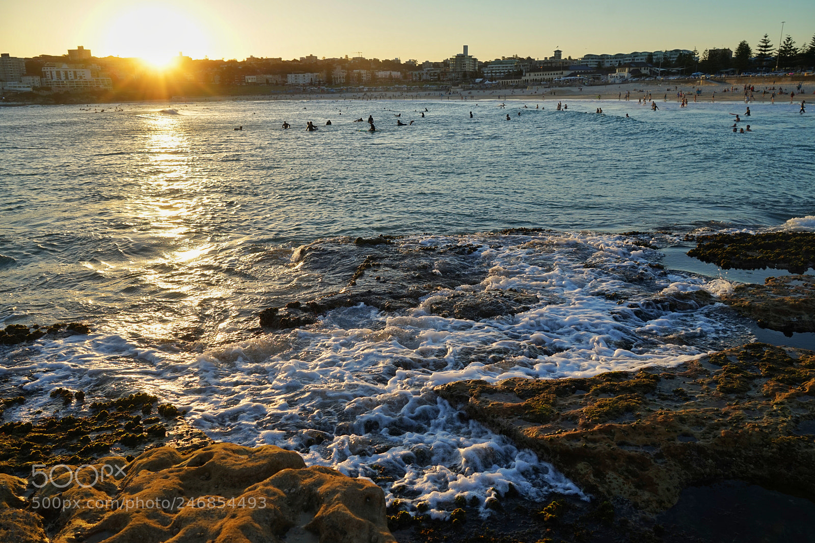 Sony a7 sample photo. Bondi beach photography