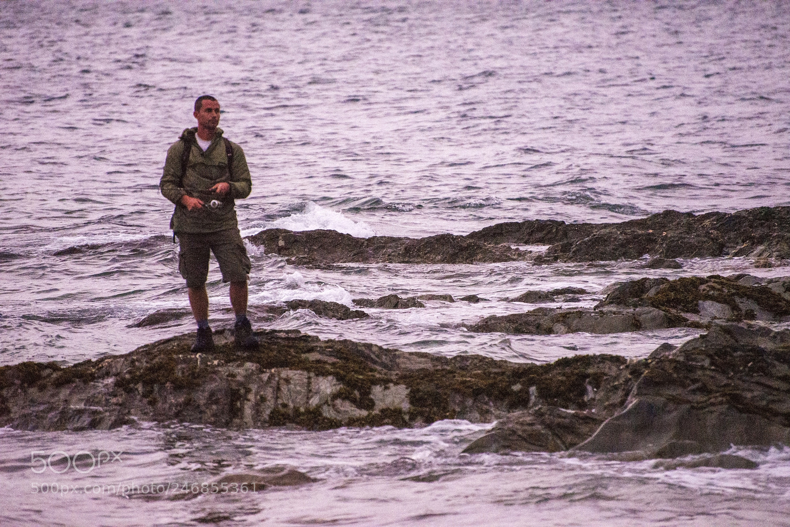 Nikon D600 sample photo. Rock fishing (1) photography