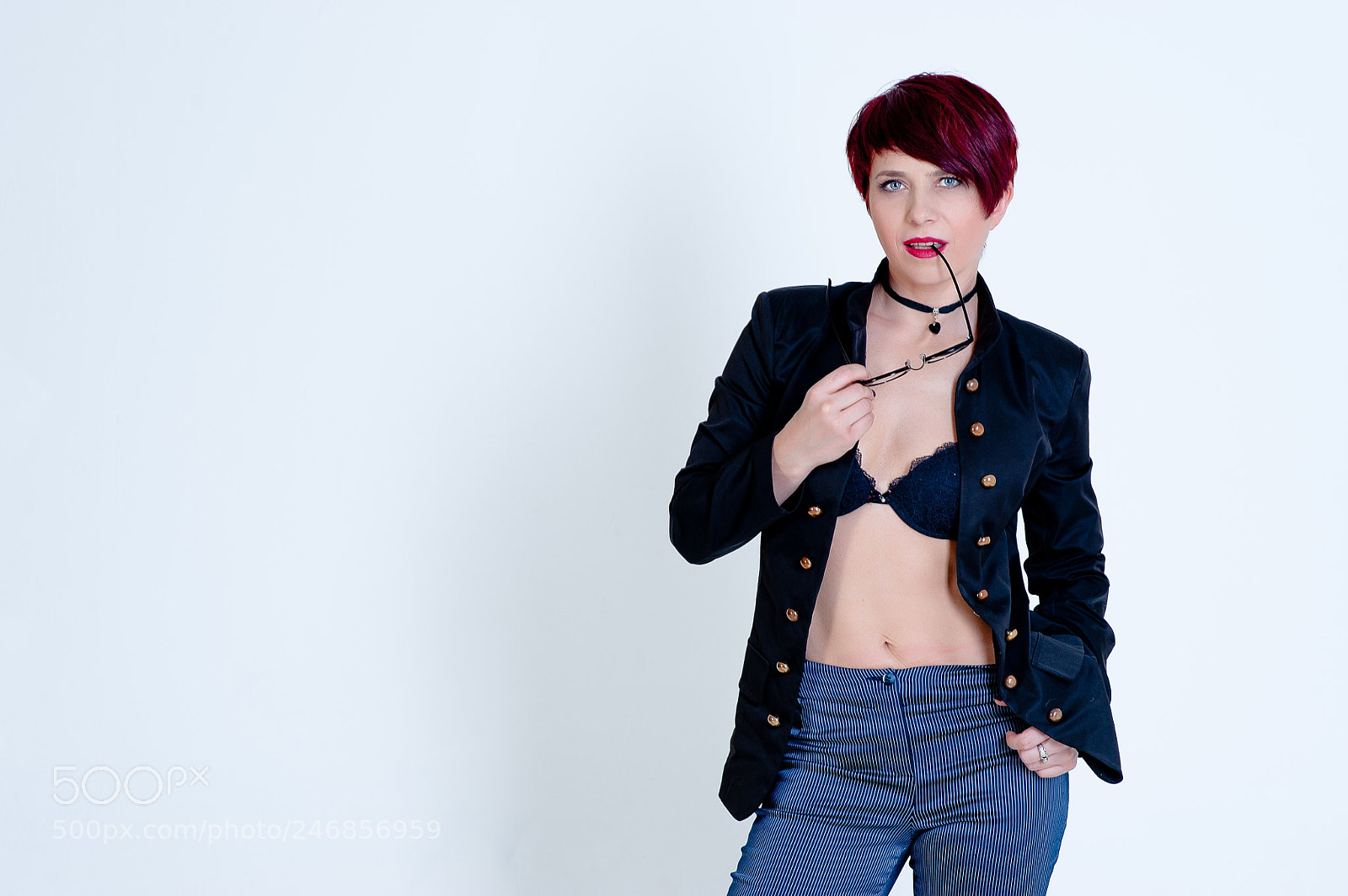 Nikon D700 sample photo. Red lips photography