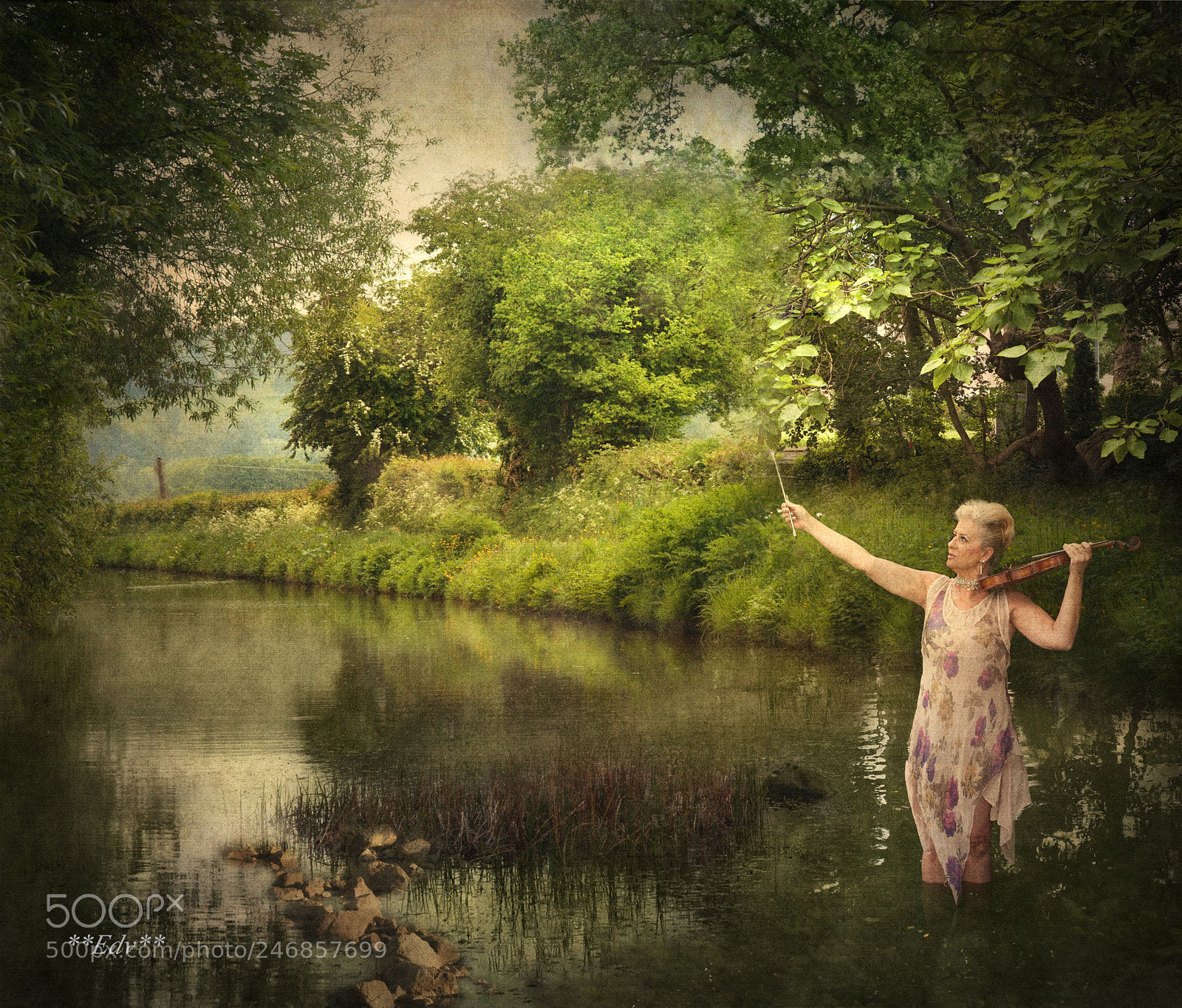 Nikon D700 sample photo. Me and the violin photography