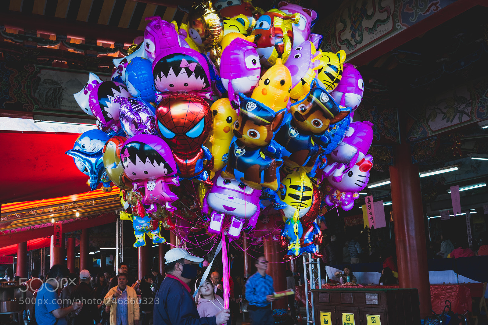 Fujifilm X-M1 sample photo. 氣球 photography