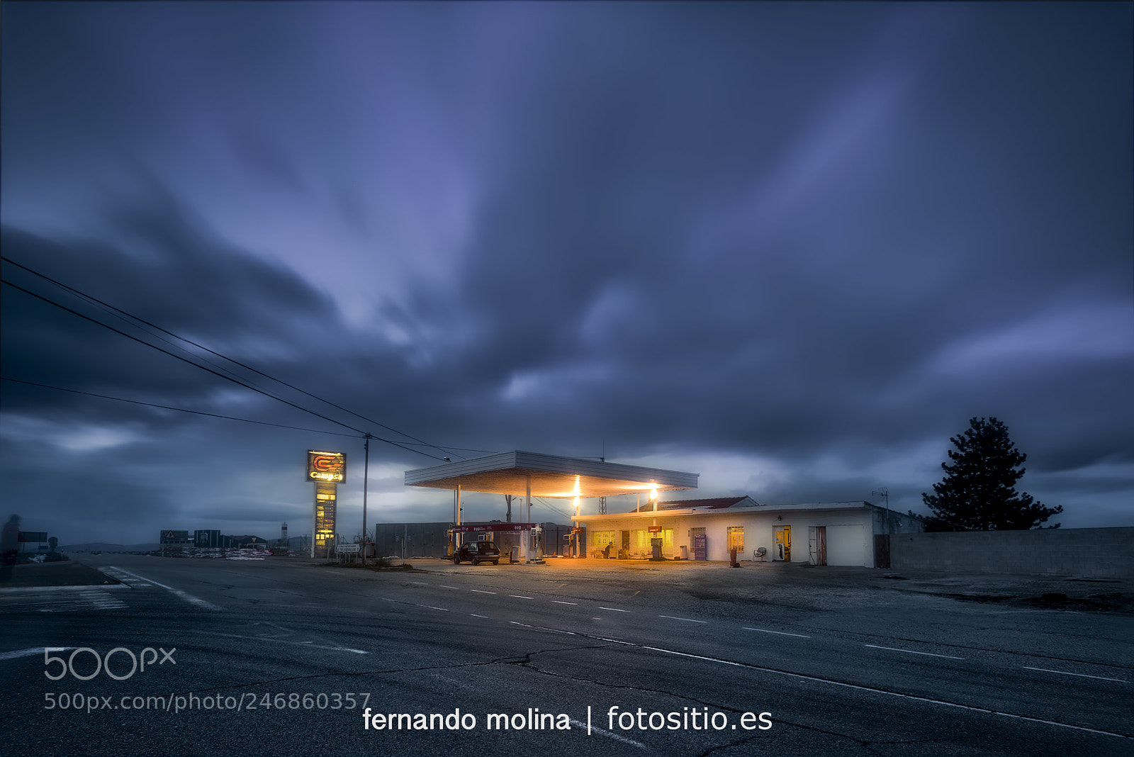 Nikon D800 sample photo. Oasis en la noche photography