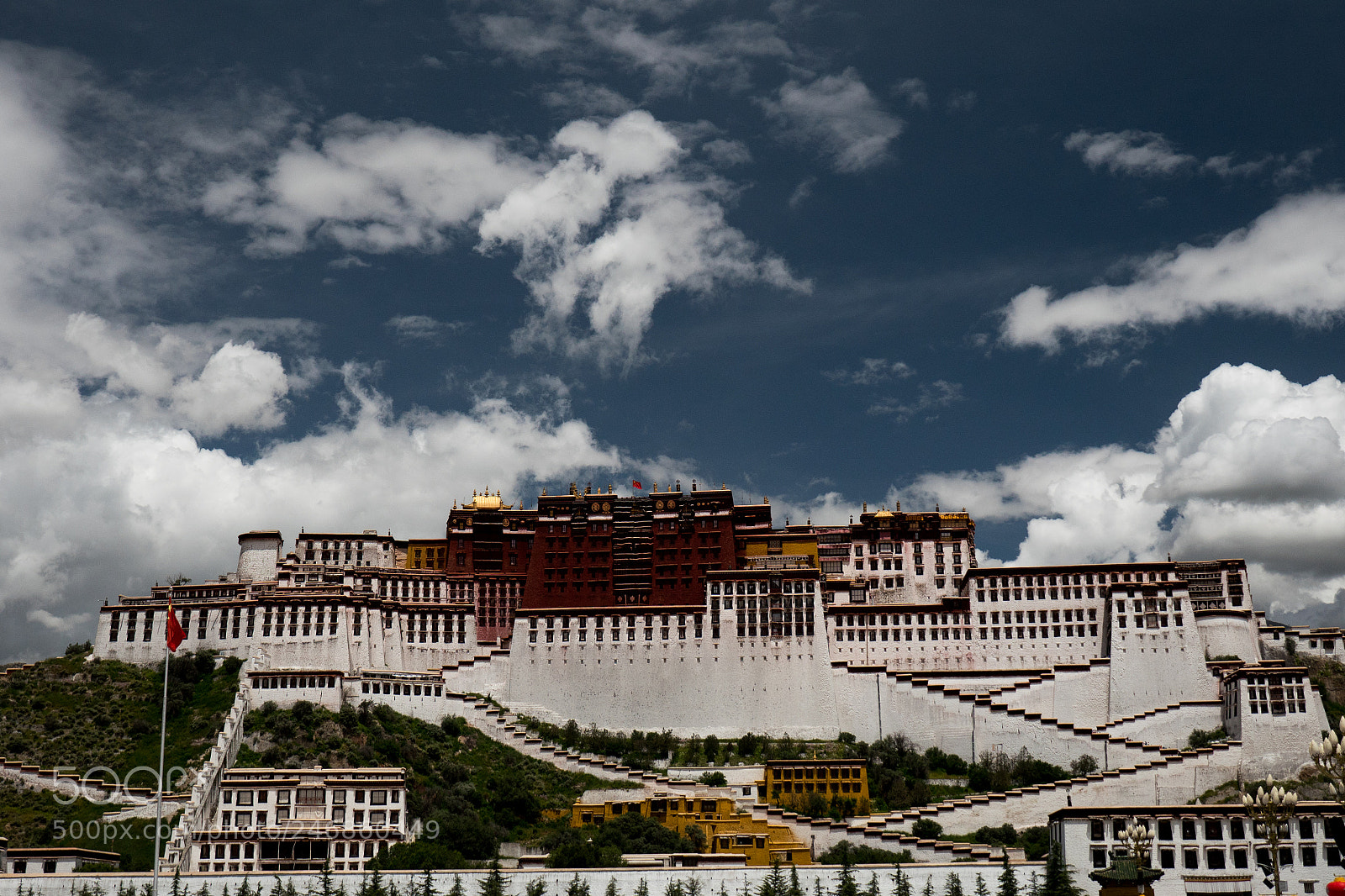 Panasonic Lumix DMC-GH4 sample photo. Potala palace time lapse photography